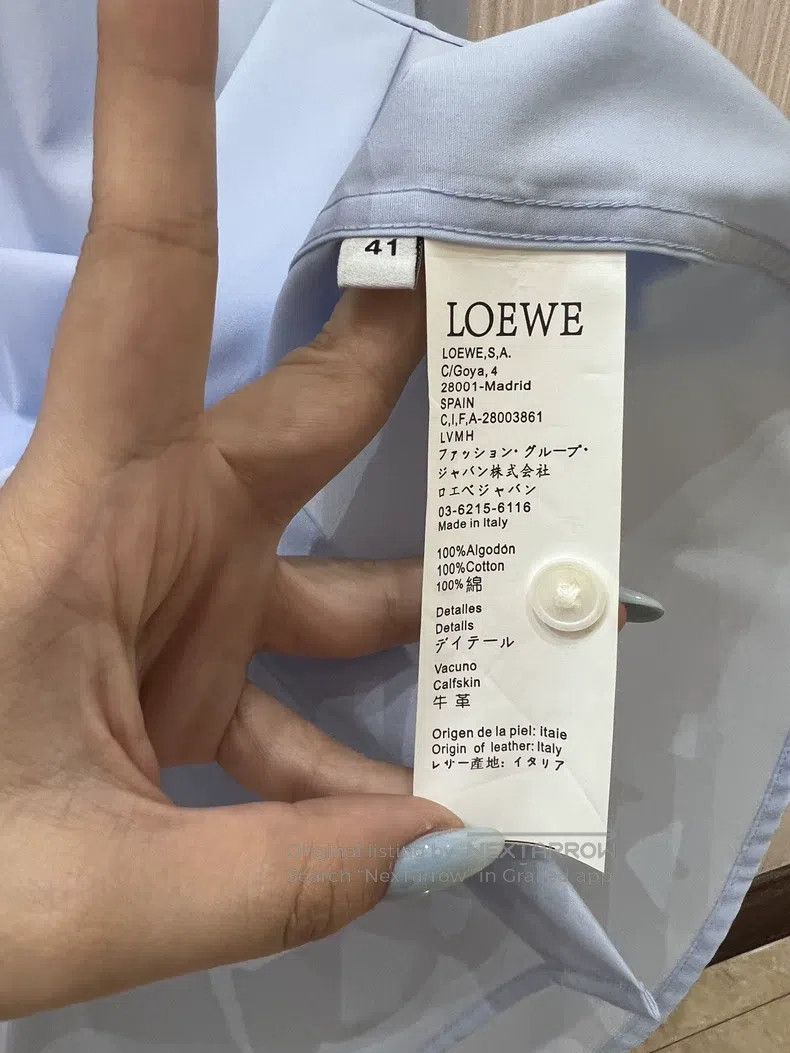 Loewe Loewe size 41 Men's long-sleeve shirt Size US M / EU 48-50 / 2 - 6 Thumbnail