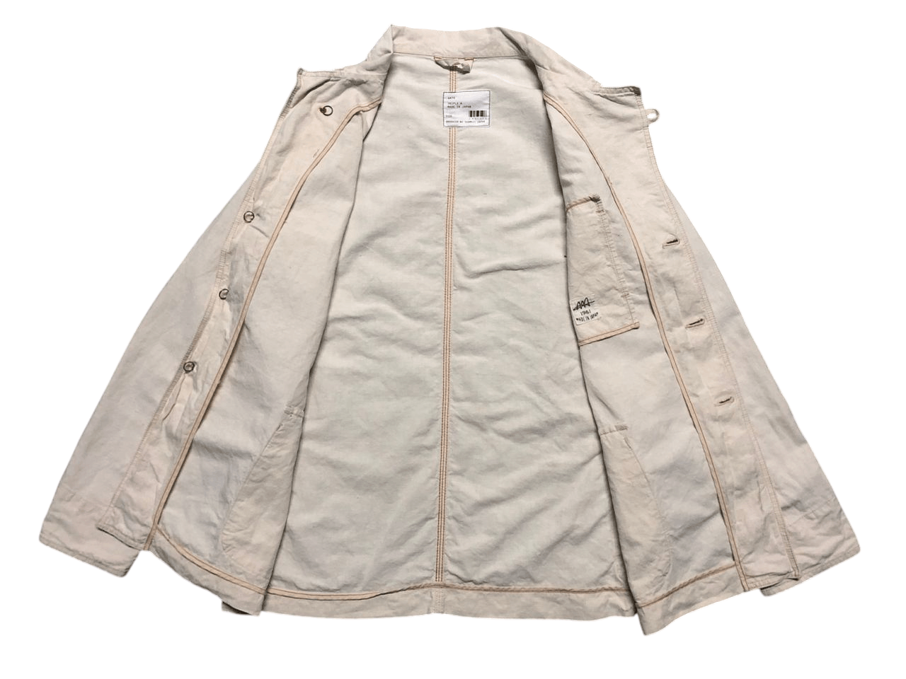 Japanese Brand Vintage Triple A by Kato Japan Workers Jacket Cotton Size US M / EU 48-50 / 2 - 3 Thumbnail