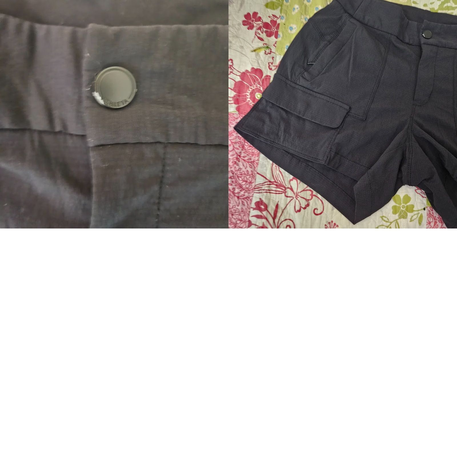 Athleta Athleta Women's Black Cargo Casual 4" Inseam Outdoor Hiking Short Size 6 Size 28" / US 6 / IT 42 - 8 Thumbnail