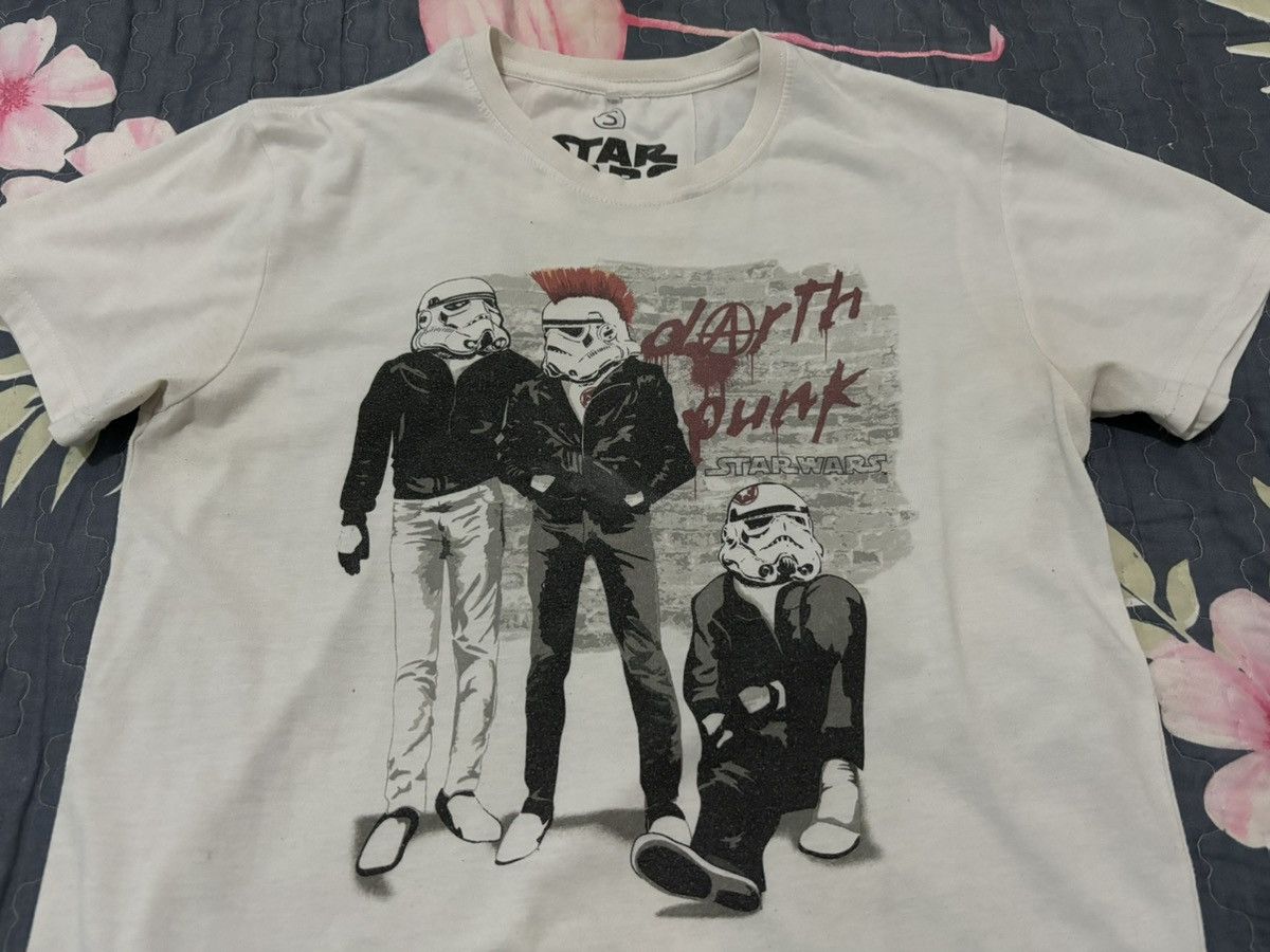 Band Tees × Seditionaries × Star Wars Star Wars “dⒶrth punk” Daft Punk Parody Tshirt Size US S / EU 44-46 / 1 - 2 Thumbnail