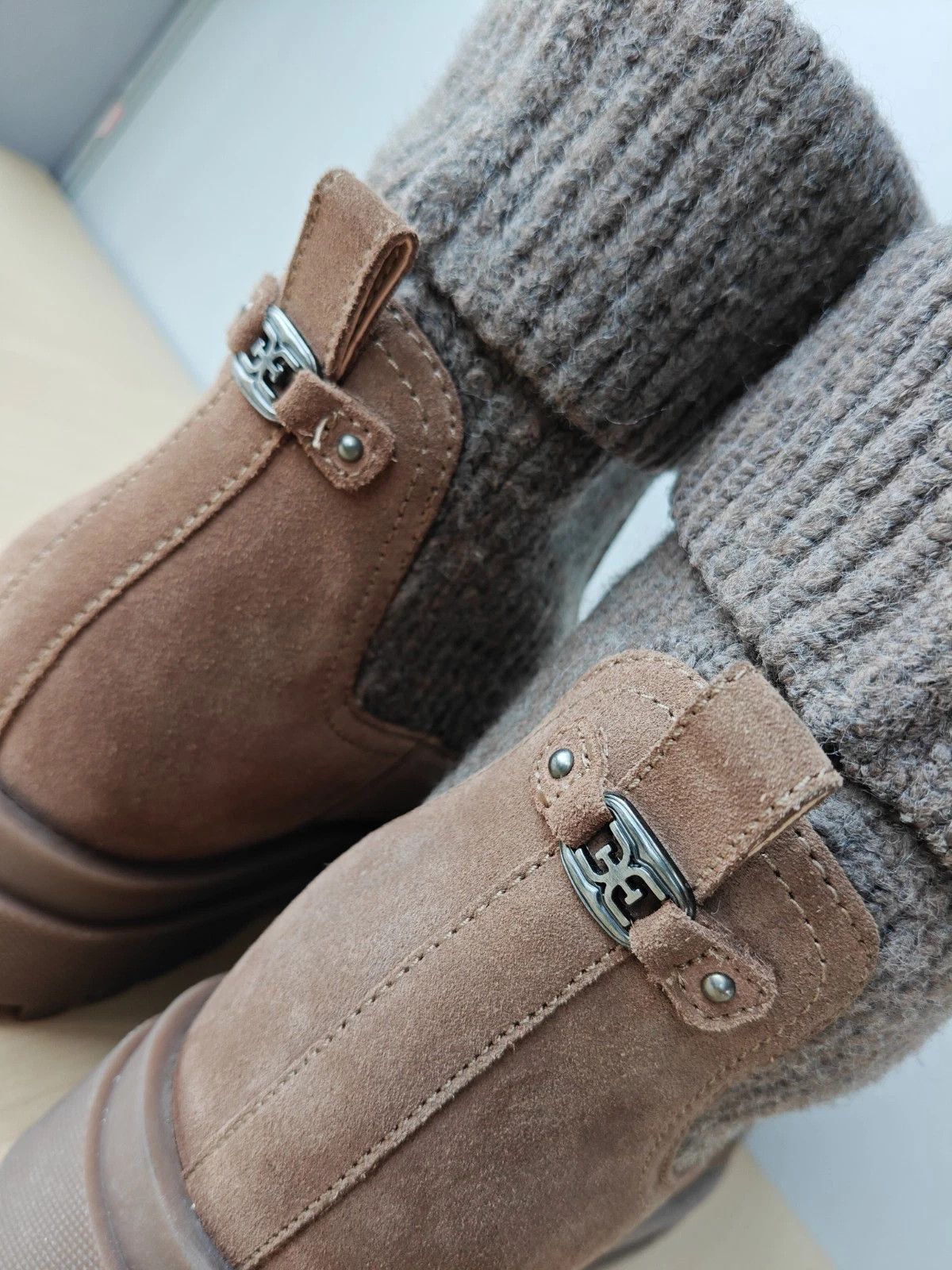 Sam Edelman Sam Edelman Steele Knit Chelsea Boot T / 0044 Size US 10 / IT 40 - 5 Thumbnail