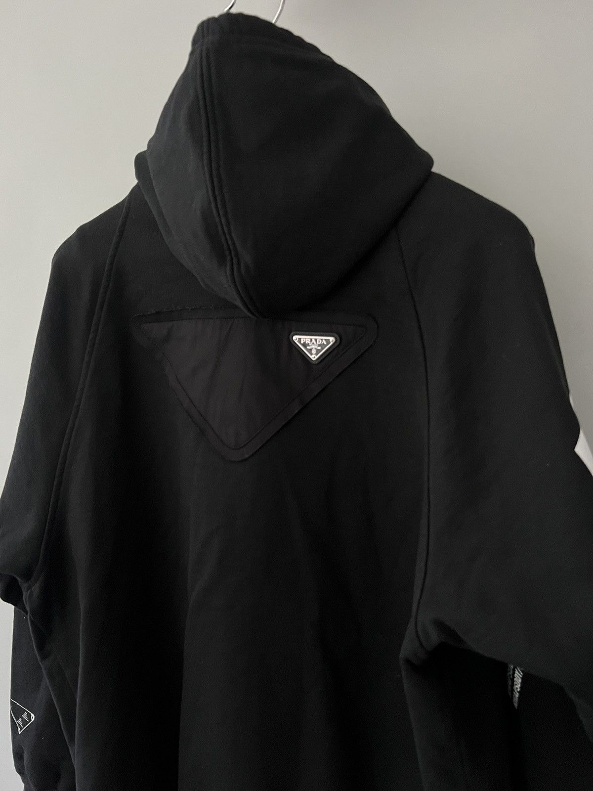 Prada Prada graphic print zip up hoodie Size US XS / EU 42 / 0 - 5 Thumbnail