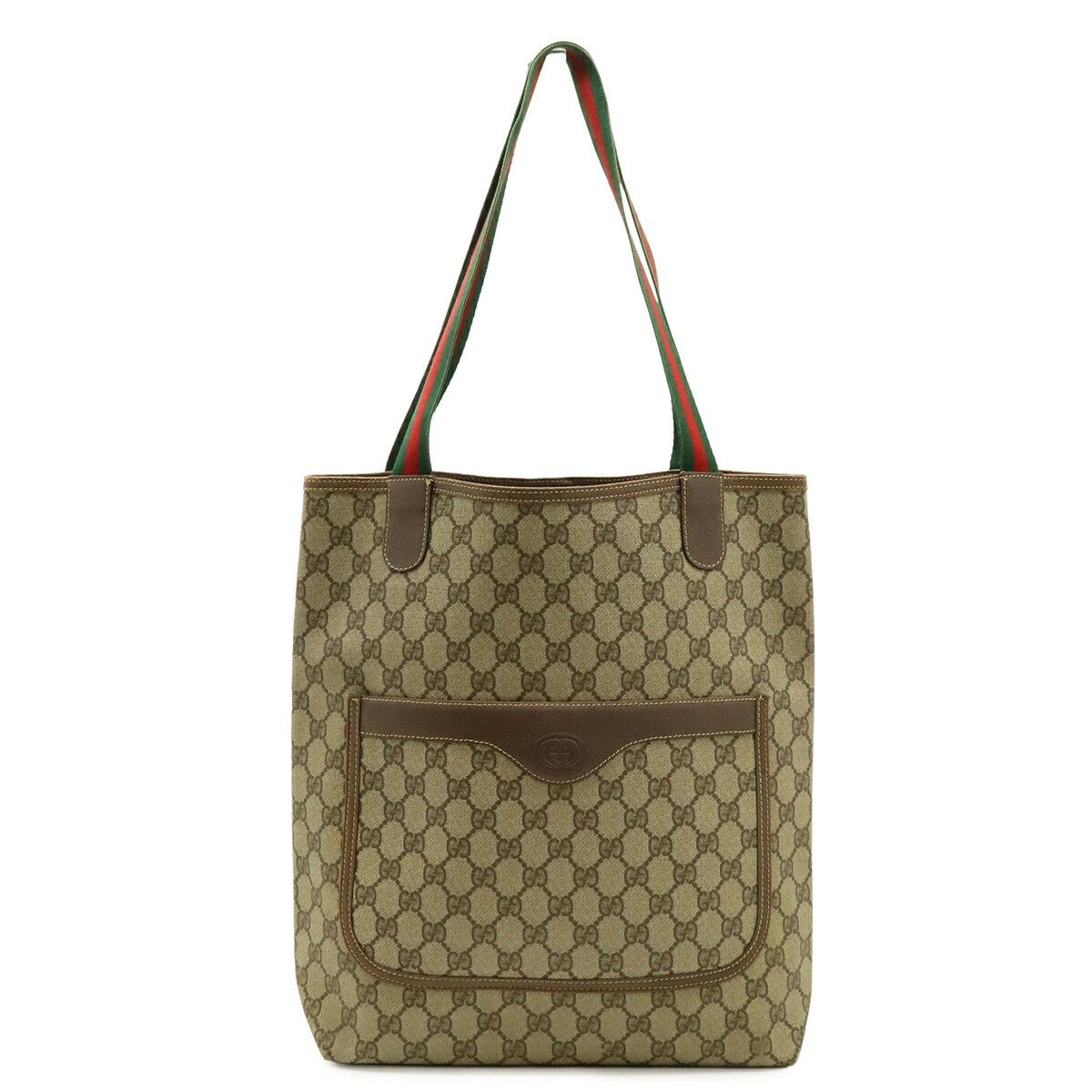 Gucci Gucci Gucci GG Plus PVC tote bag Plastic / Synthetic Tote Bag DUTY FREE for USA Size ONE SIZE - 1 Thumbnail