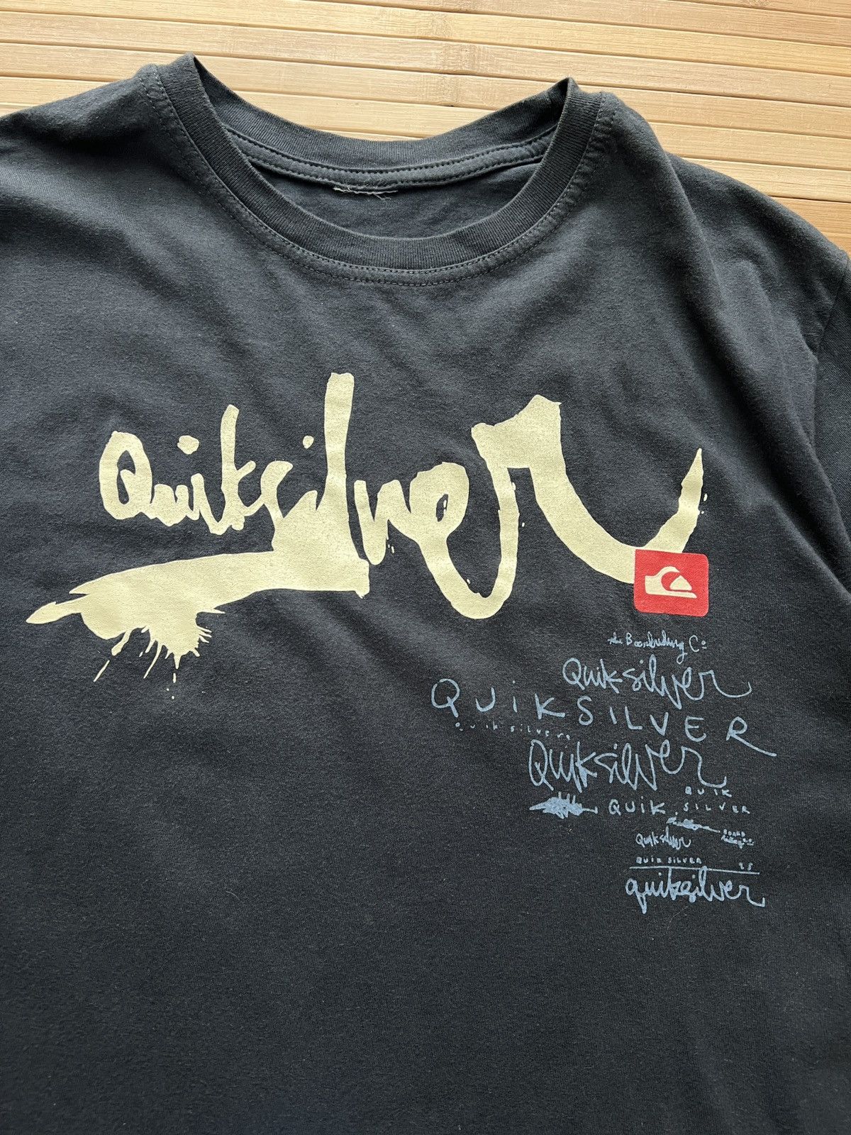 Quiksilver Vintage Quicksilver Tshirt Size US L / EU 52-54 / 3 - 2 Thumbnail