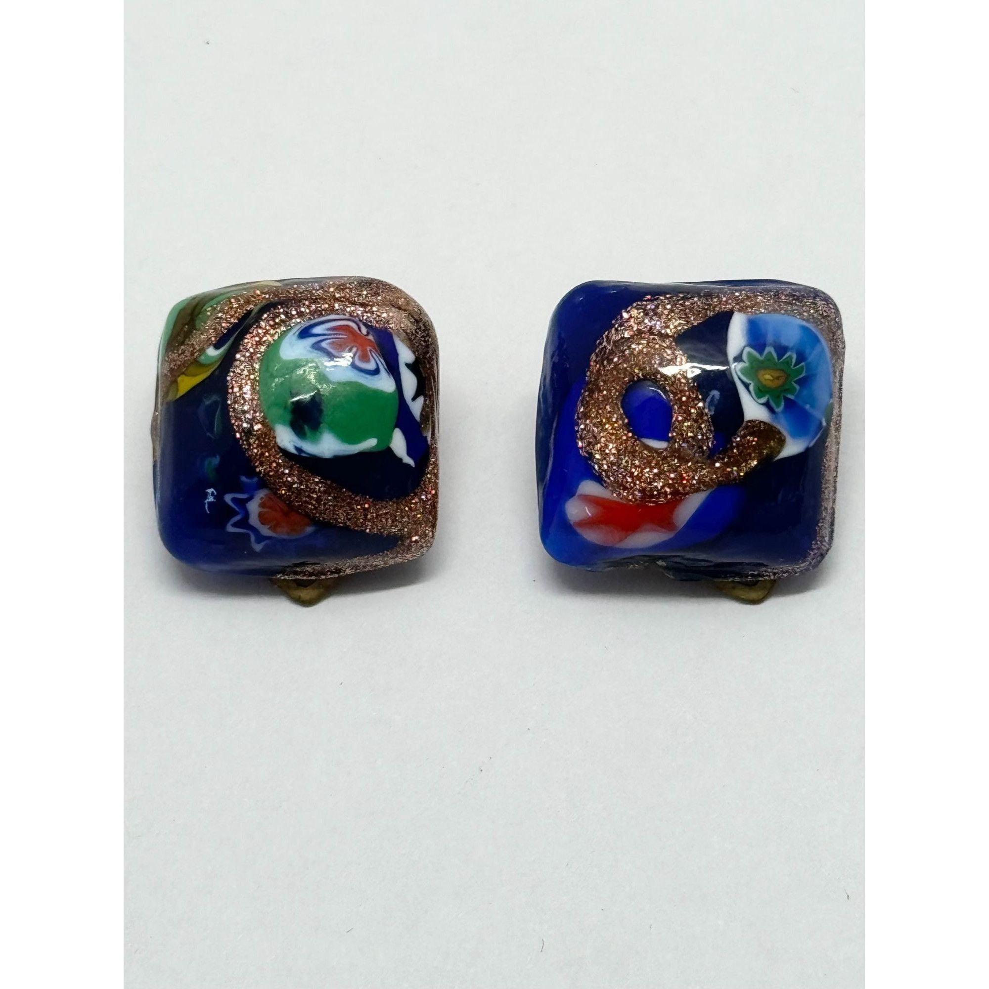 Vintage Murano glass earrings