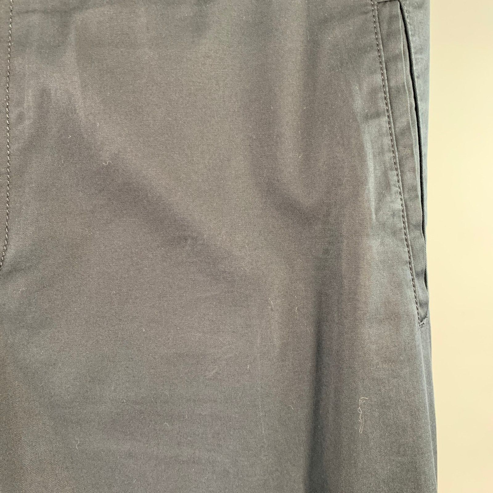 Lanvin Size 32 Navy Twill Cotton Tapered Ankle Zips Casual Pants Size US 32 / EU 48 - 4 Thumbnail