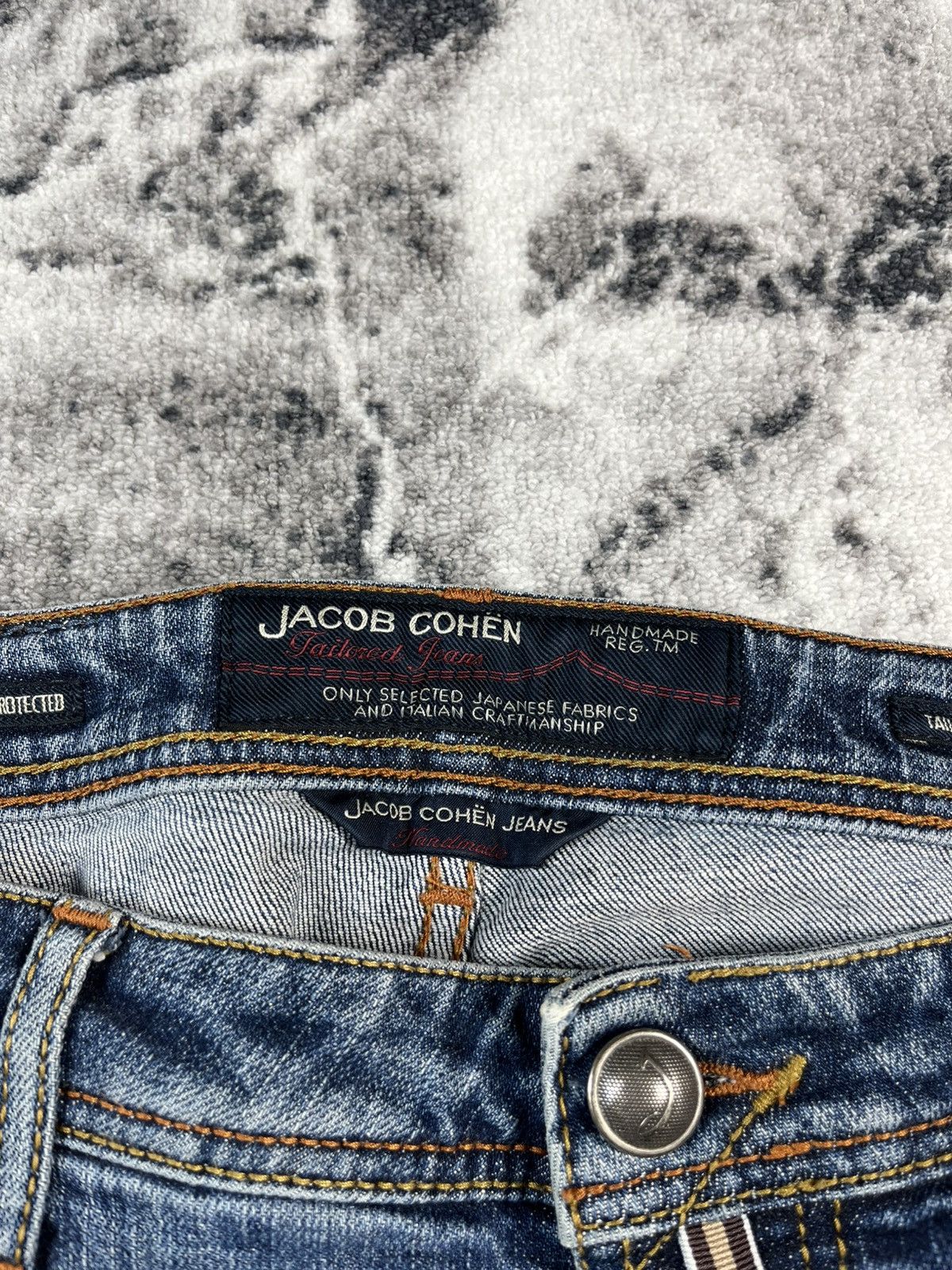 Jacob Cohen Jacob Cohën Jeans Blue Luxury Denim Italian W36 Rare Size US 36 / EU 52 - 7 Thumbnail