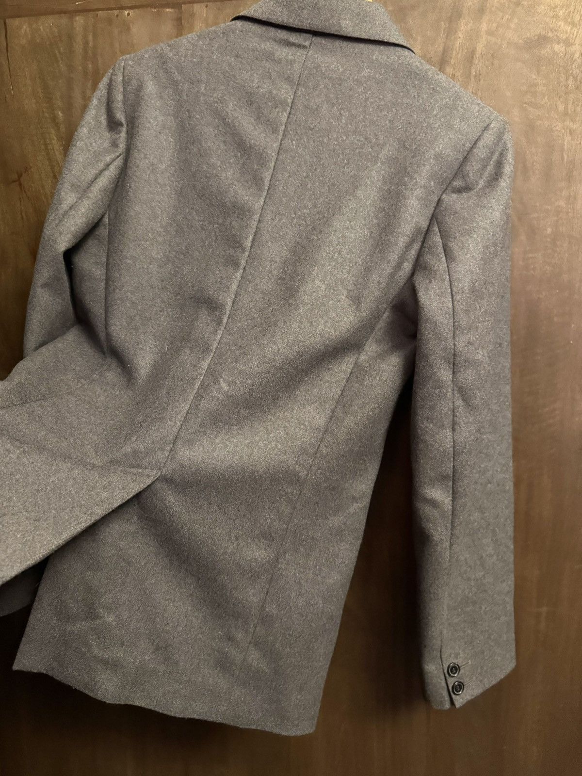A.P.C. APC grey wool blazer jacket XS men Size 36R - 9 Thumbnail