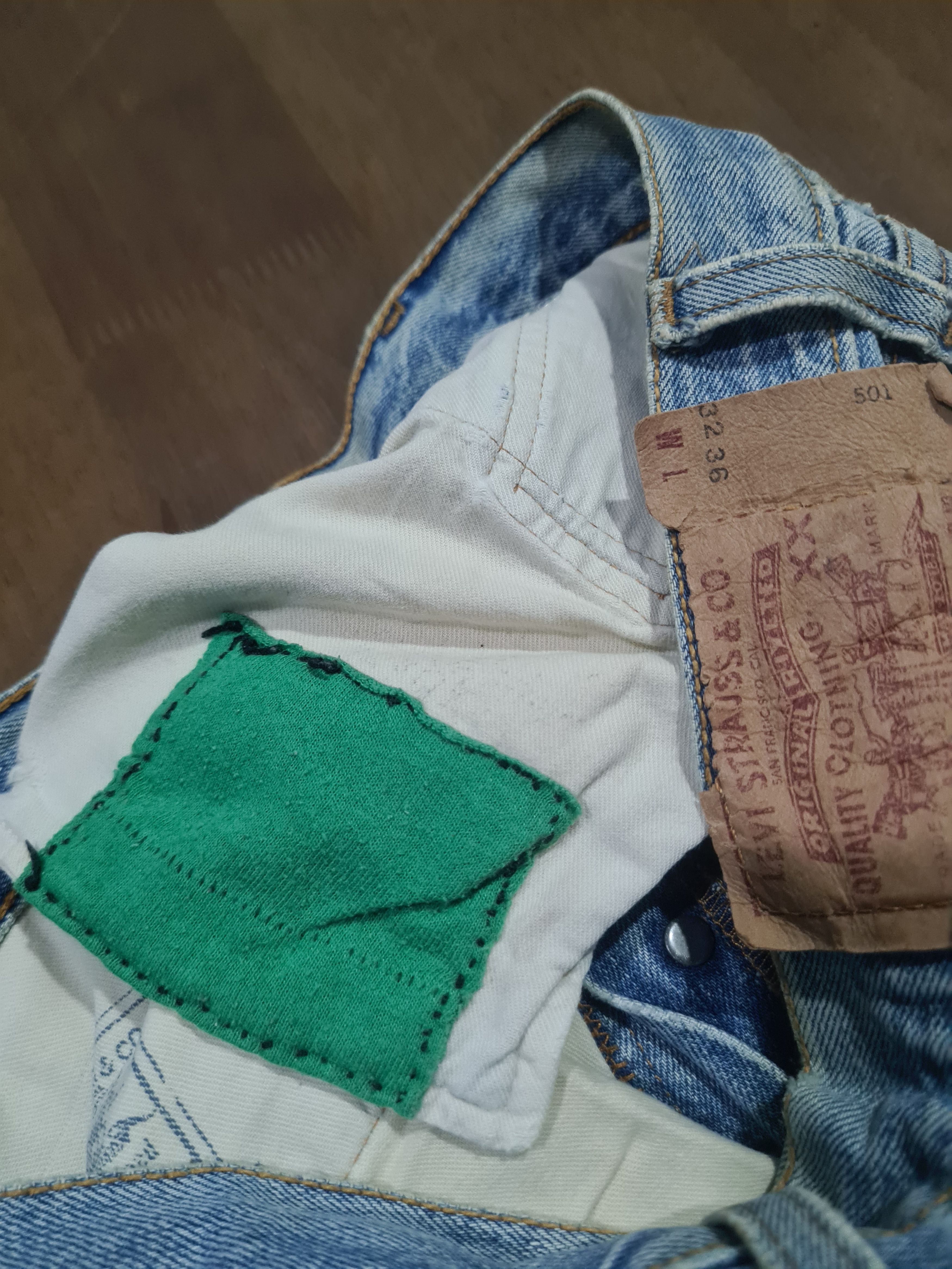 Levi's × Vintage Vintage levis 90s big E selvedge denim Size US 30 / EU 46 - 8 Thumbnail