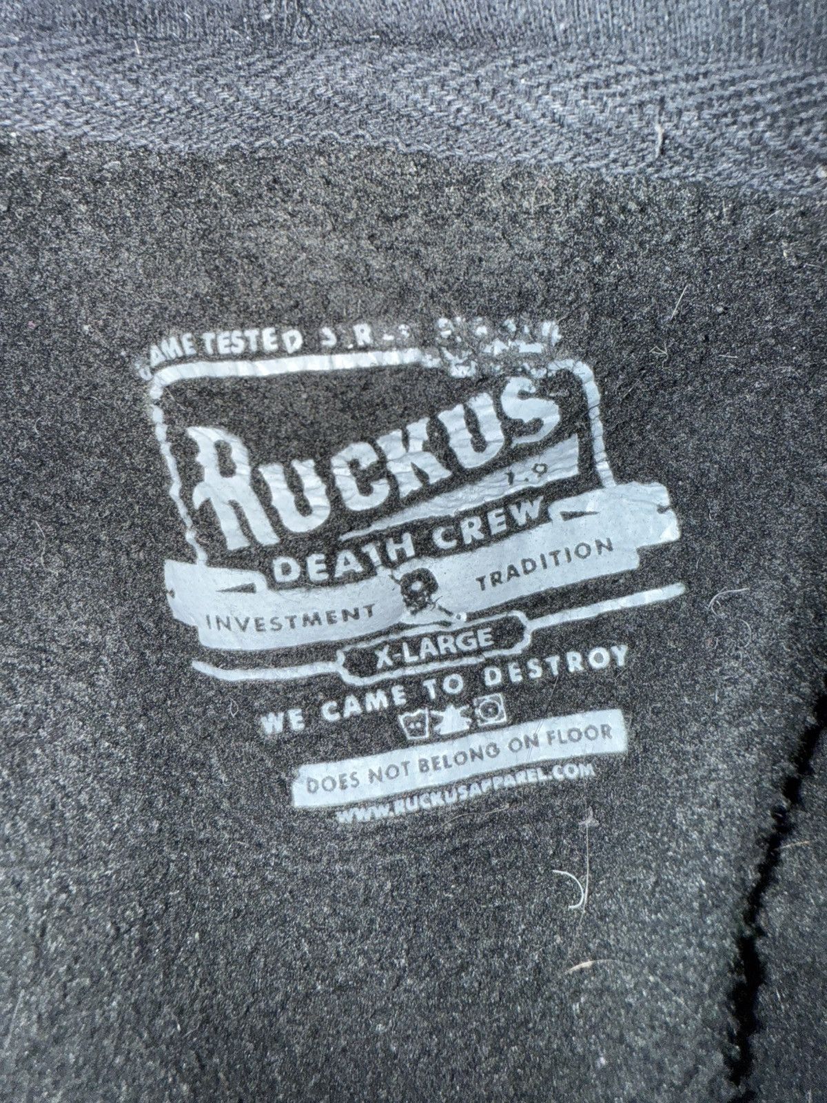 Other Ruckus Death Crew Hoodie Size US XL / EU 56 / 4 - 7 Thumbnail