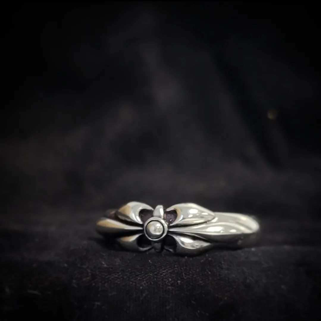 Other Fleur de Lys Floral Band (925 Silver) Size ONE SIZE - 6 Thumbnail