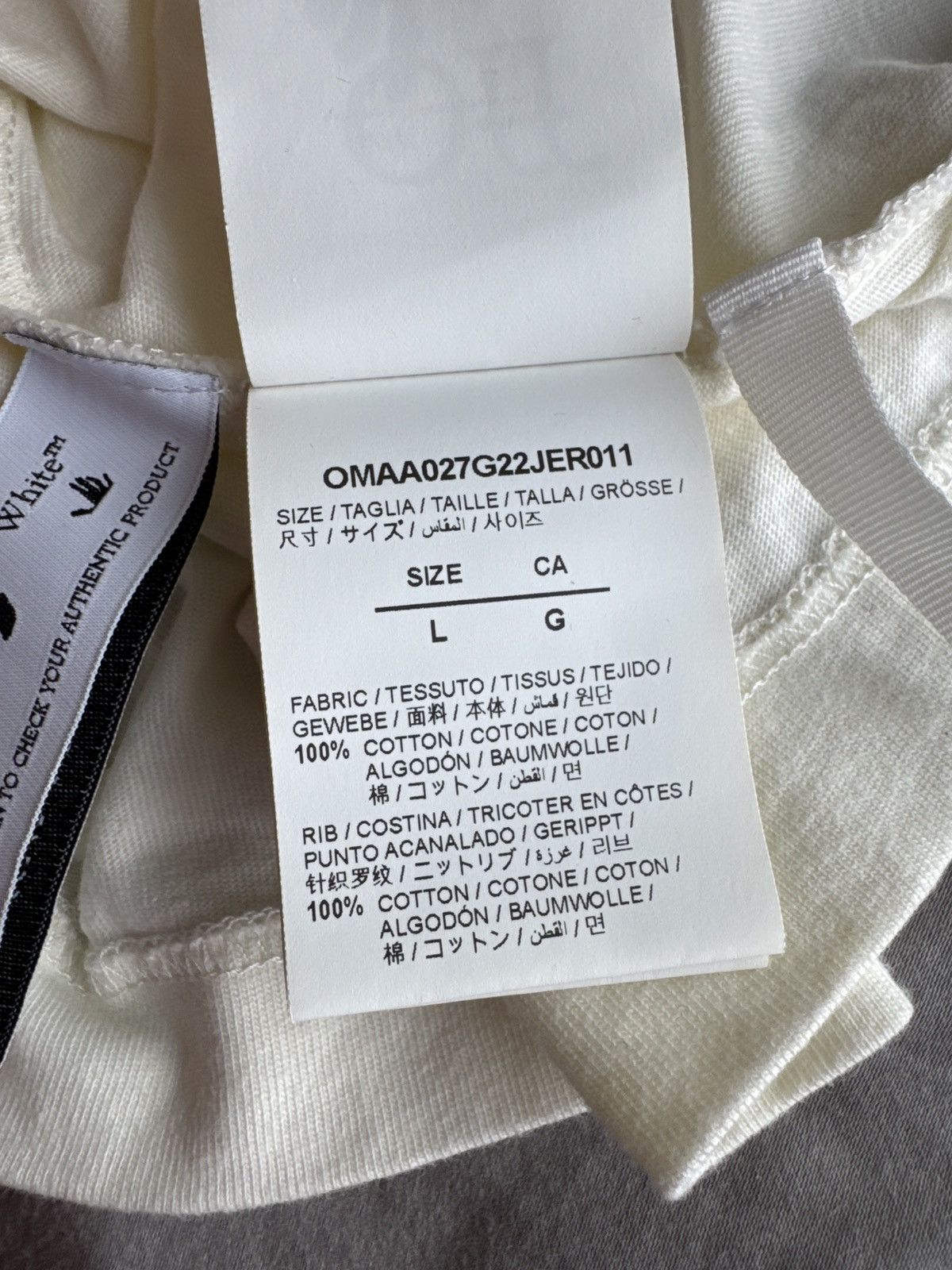 Off-White Exaggerated Sleeve Denim Jacket Size US L / EU 52-54 / 3 - 11 Thumbnail