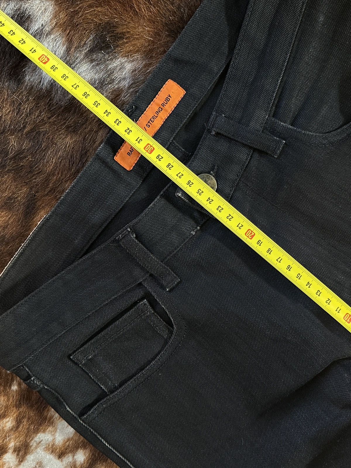 Raf Simons Raf Abus Lang Denim Pants Size US 32 / EU 48 - 12 Thumbnail