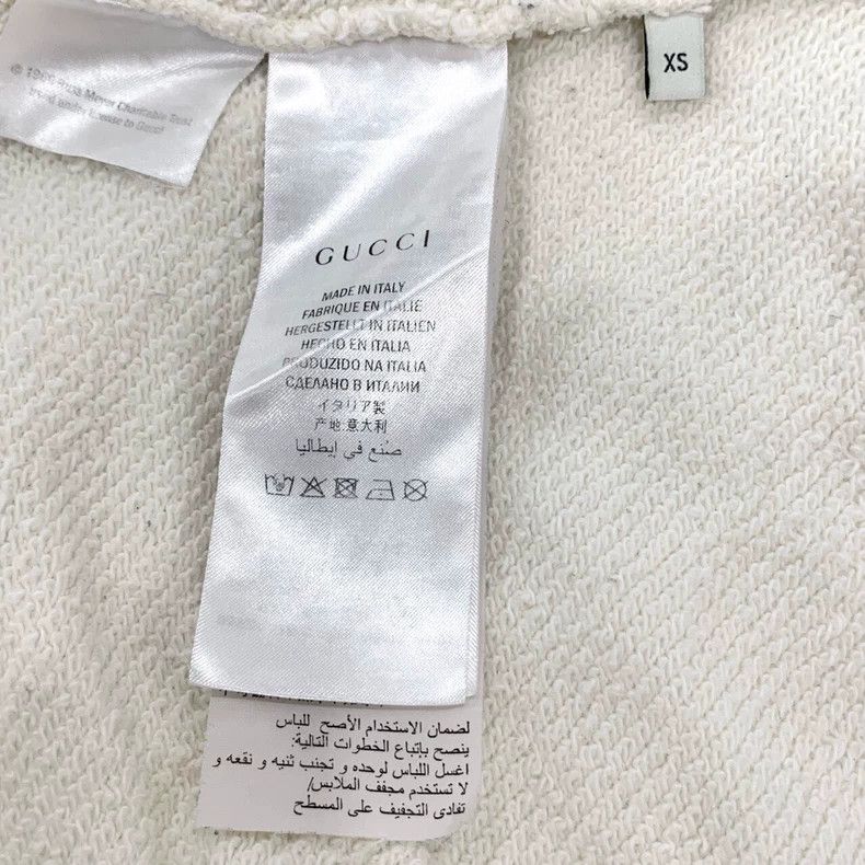 Gucci Gucci Logo letter character print round neck white cotton s Size US XS / EU 42 / 0 - 6 Thumbnail