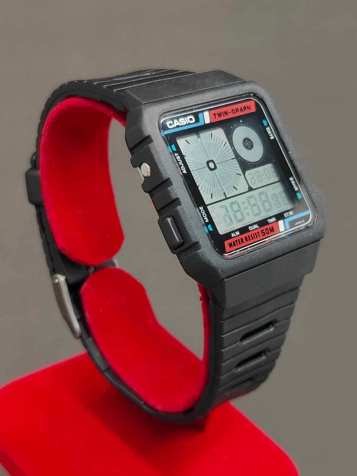 Vintage Rare Vintage Casio AE-20W Twin Graph Digital Gents Watch | Grailed