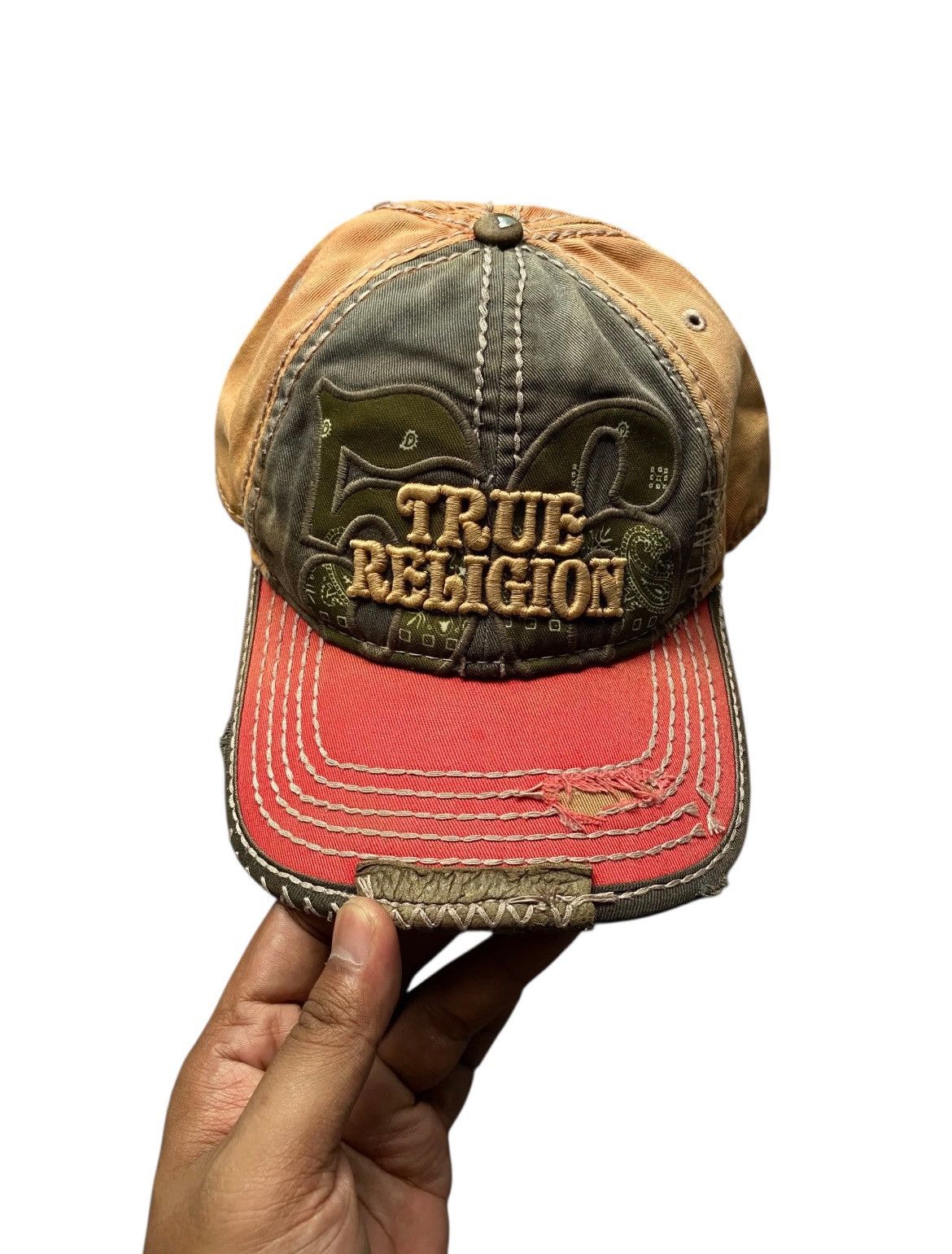True Religion True Religion Distressed Cap Size ONE SIZE - 1 Thumbnail