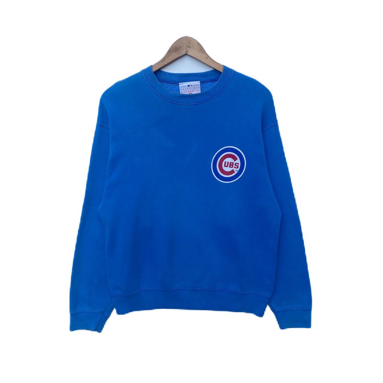 Vintage 1989 Logo 7 Chicago Cubs Crewneck Sweatshirt Mens 2024 Size Large