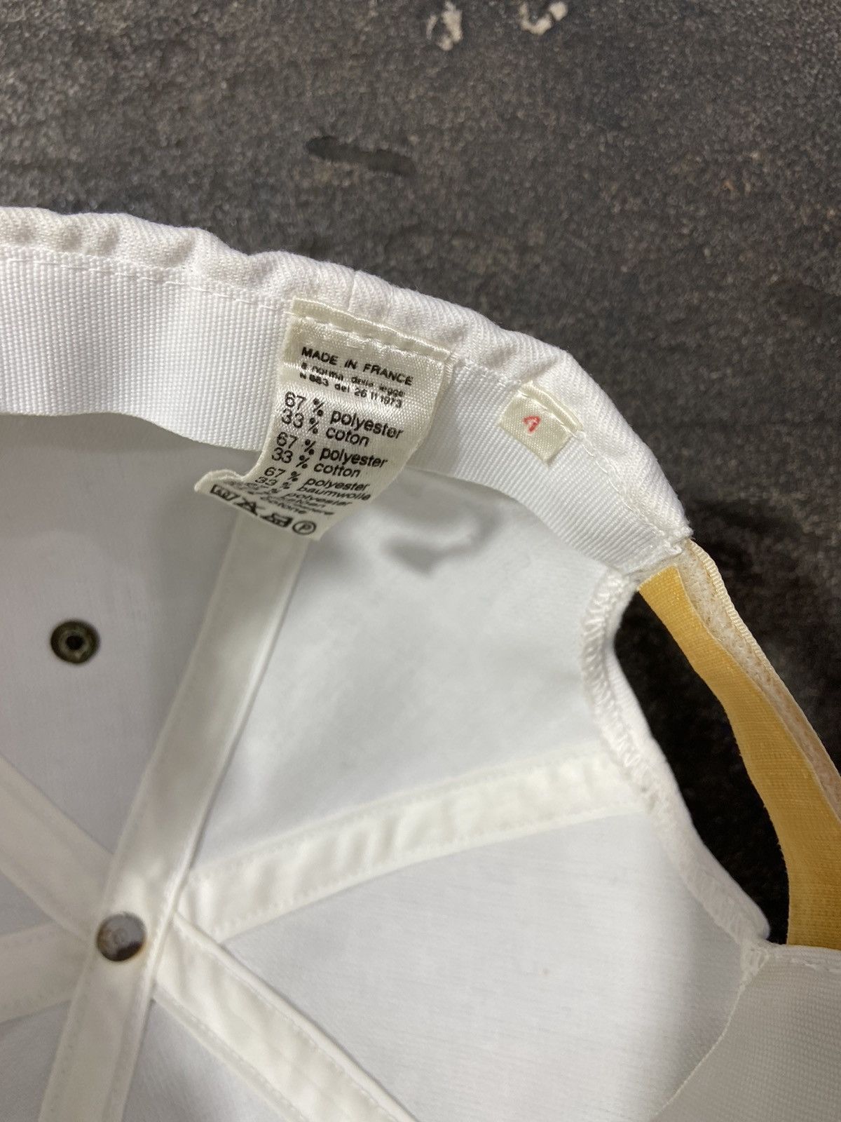Lacoste × Vintage Vintage Lacoste Unstructured Cap Made In France Size ONE SIZE - 8 Thumbnail