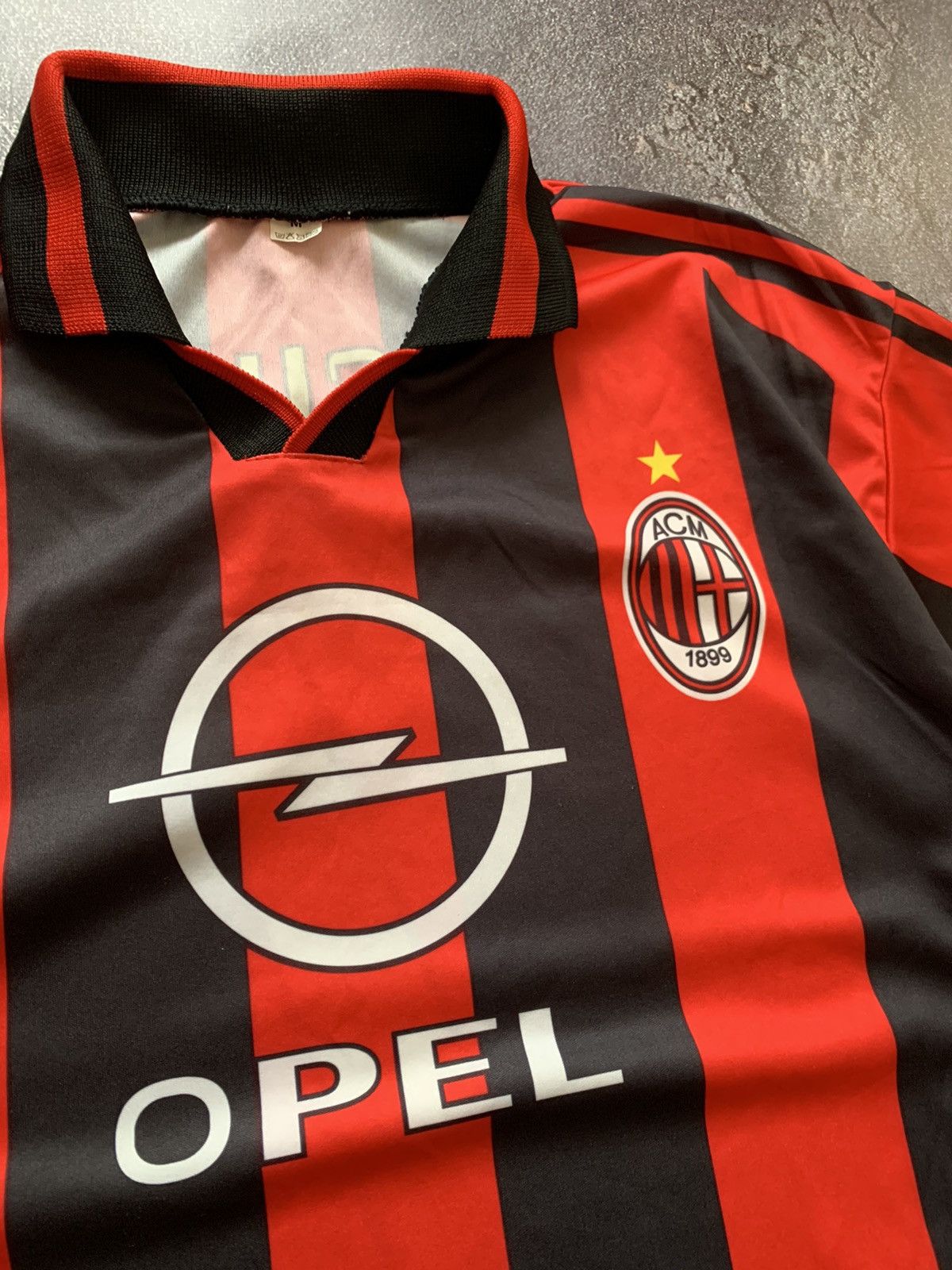 Vintage Vintage AC Milan Soccer Jersey #7 Shevchenko Bootleg Size US M / EU 48-50 / 2 - 6 Thumbnail