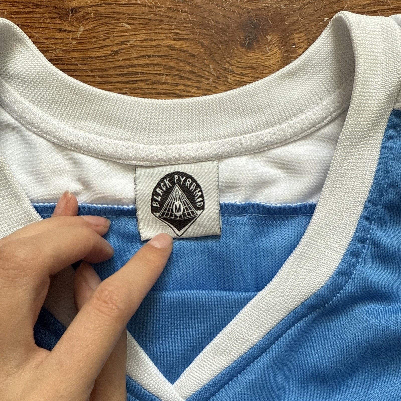 Black Pyramid Black Pyramid Hockey Jersey Embroidered And Patchwork Size US M / EU 48-50 / 2 - 7 Thumbnail