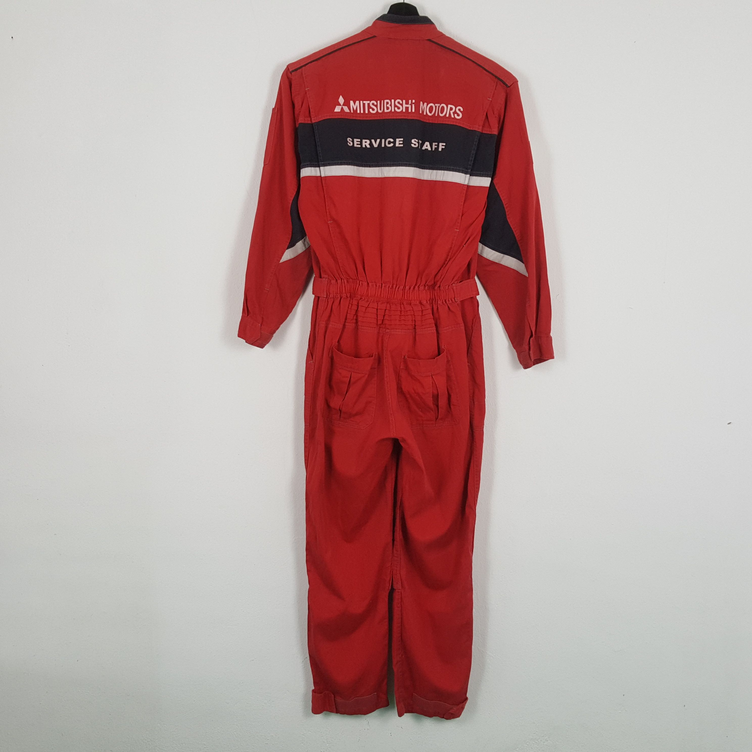 Vintage MITSUBISHI RALLI ART Japanese Motorsports Coverall Jacket Size US M / EU 48-50 / 2 - 1 Thumbnail