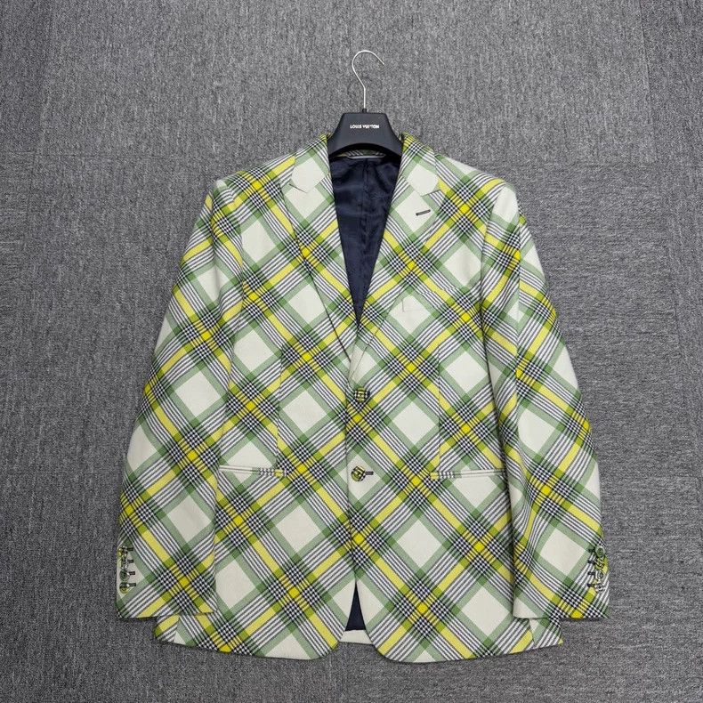 Dior Dior Plaid suit jacket 2505-Nextarrow Size US M / EU 48-50 / 2 - 1 Thumbnail