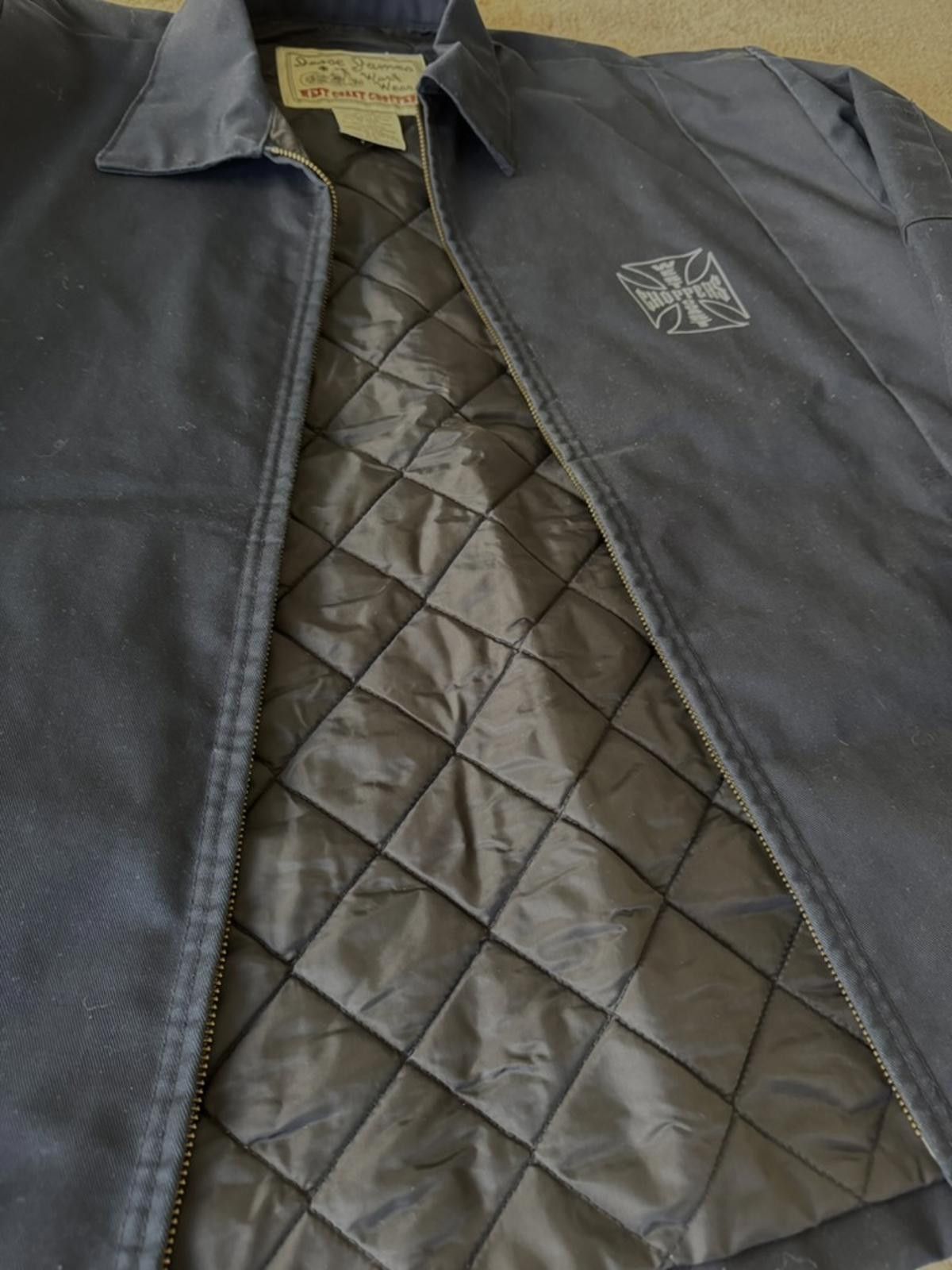 Other Jesse James Work Wear West Coast Choppers Navy Jacket Size US L / EU 52-54 / 3 - 4 Thumbnail