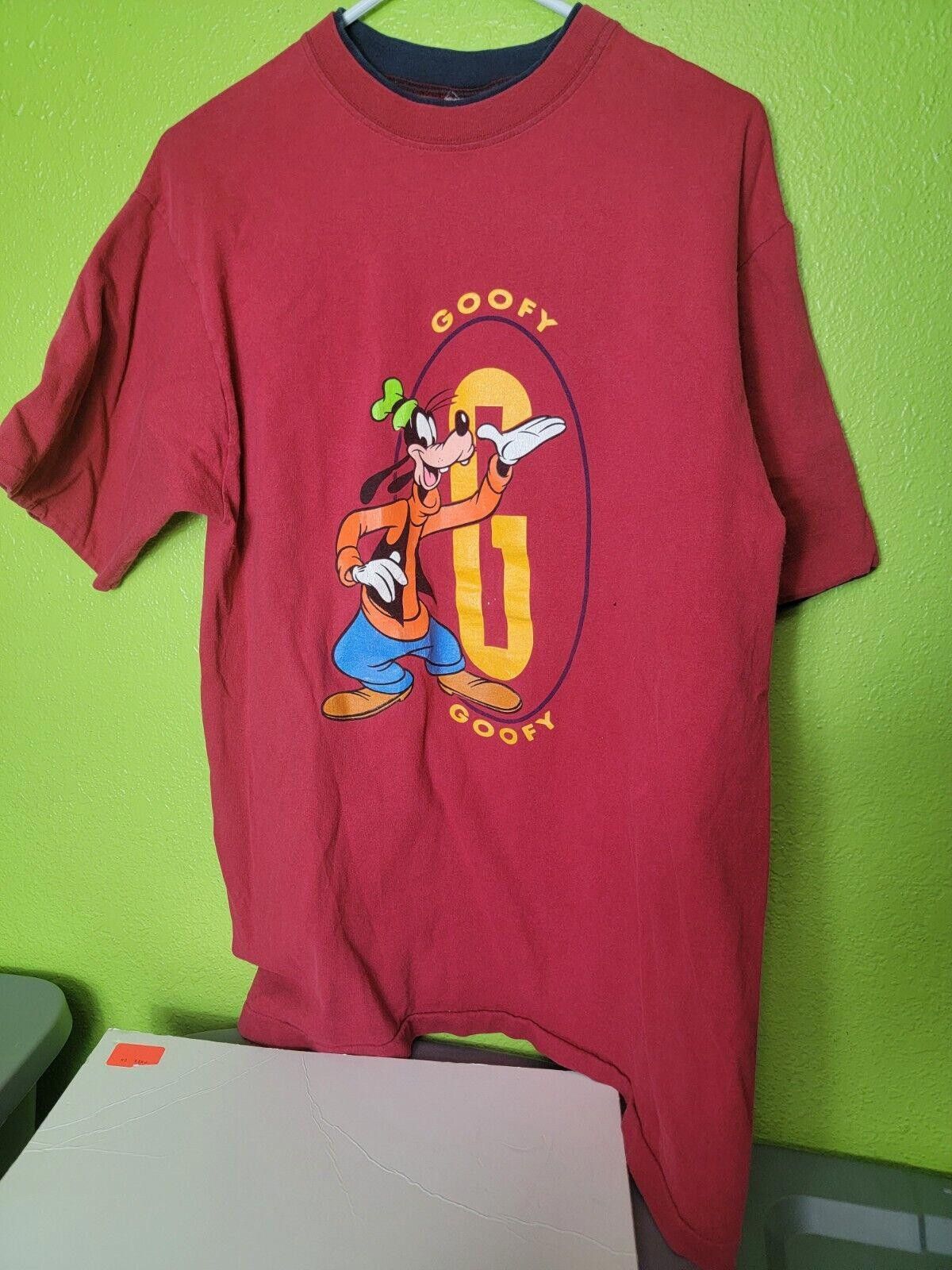 Disney Disney Official Goofy VTG Single Stitch Graphic Made In USA Size US L / EU 52-54 / 3 - 1 Thumbnail