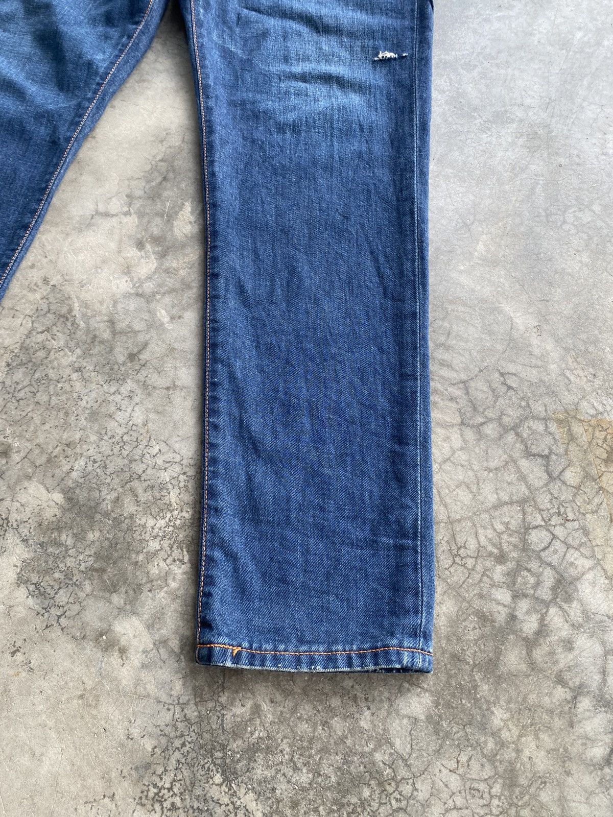 Issey Miyake × Lee × mercibeaucoup Lee x Issey Miyake Mercibeaucop High Rise Blue Jeans @122 Size US 30 / EU 46 - 10 Thumbnail
