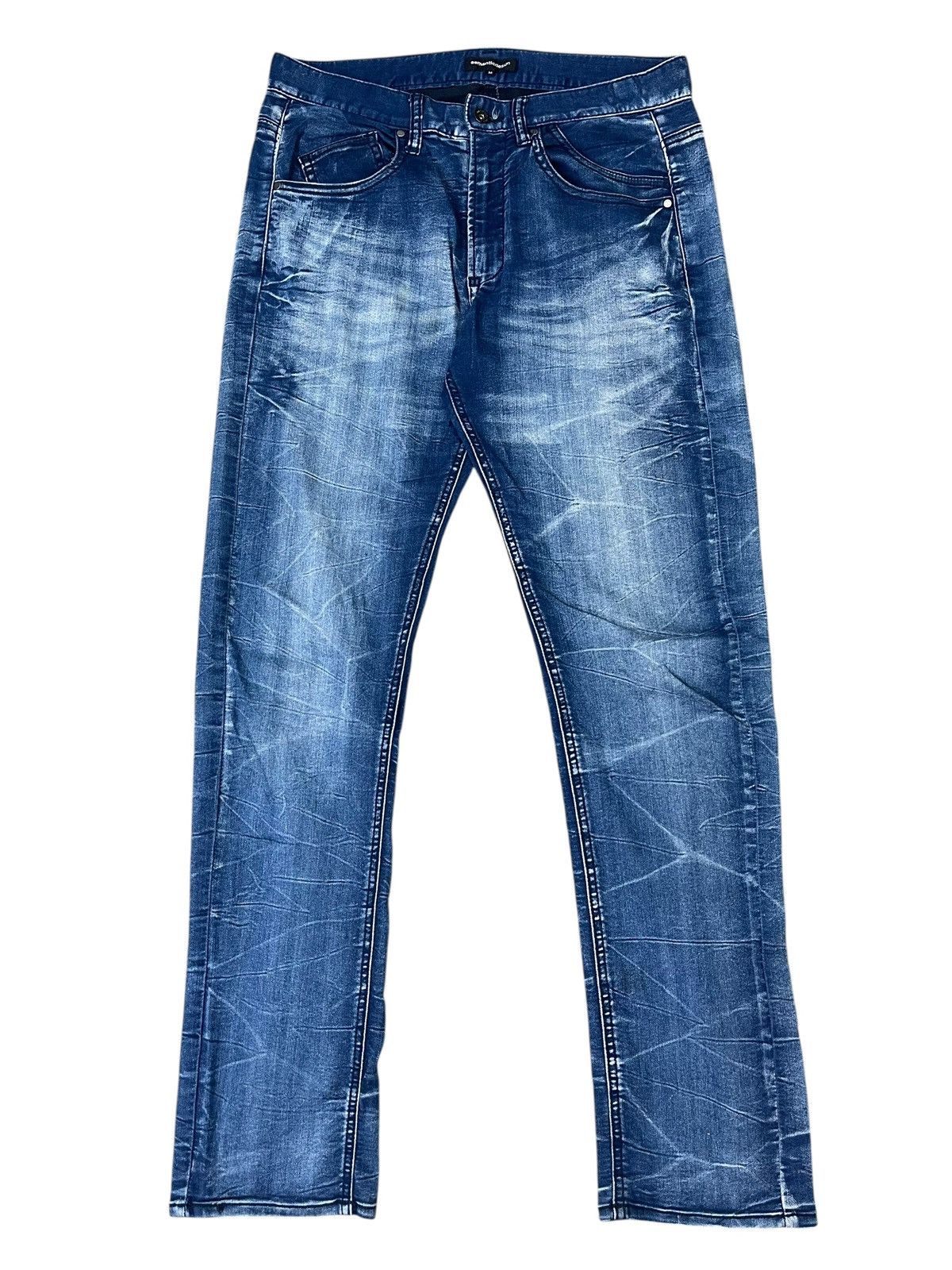 semanticdesign Vintage Semanticdesign Jeans Slimfit Stretchable Size US 32 / EU 48 - 1 Thumbnail