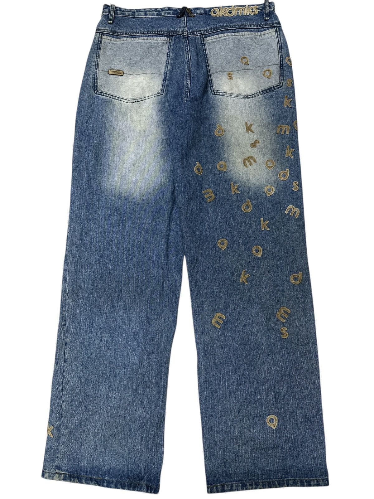 Kapital Baggy A K A D E M I K S Light Washed Denim. Size US 36 / EU 52 - 2 Thumbnail