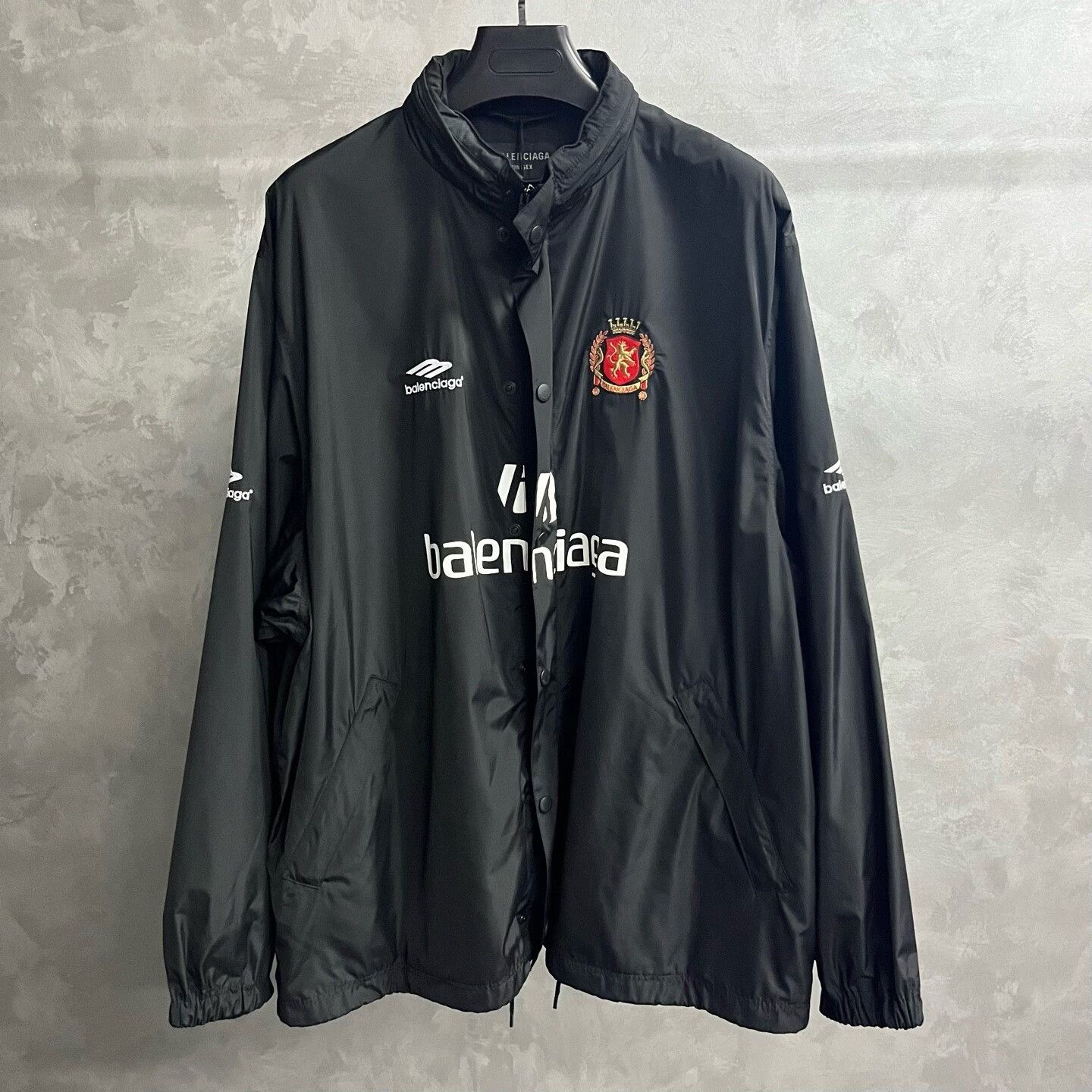 Balenciaga Balenciaga Varsity Football Snap Jacket Size US M / EU 48-50 / 2 - 1 Thumbnail