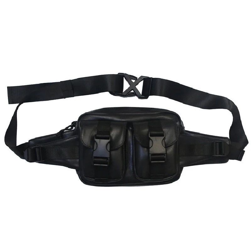 Japanese Brand Y2k side shoulder belt fanny pack sling bag military Size ONE SIZE - 9 Thumbnail