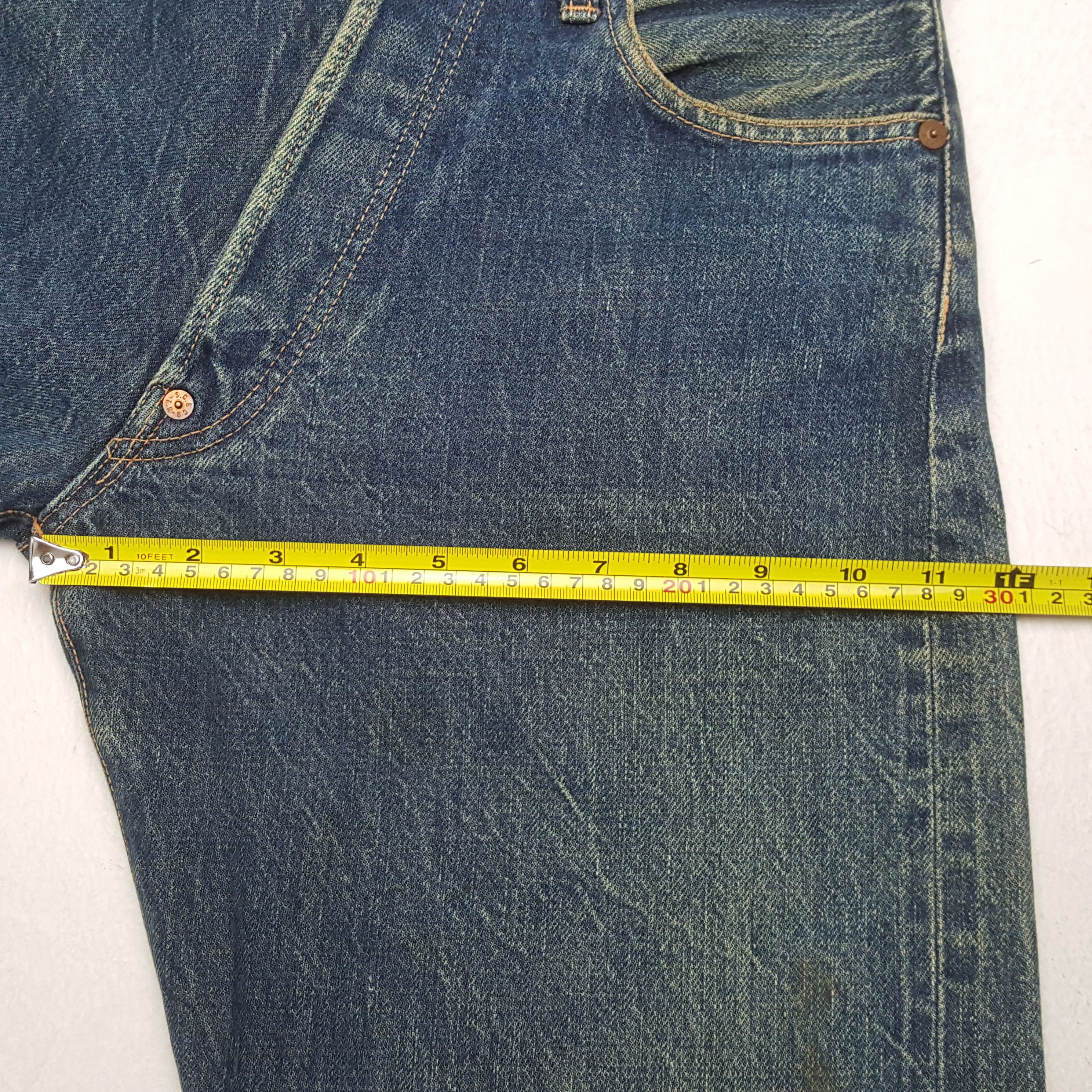 Evisu Vintage Evis Japanese Brand Daicock Custom Style Jeans RR11 Size US 26 / EU 42 - 9 Thumbnail