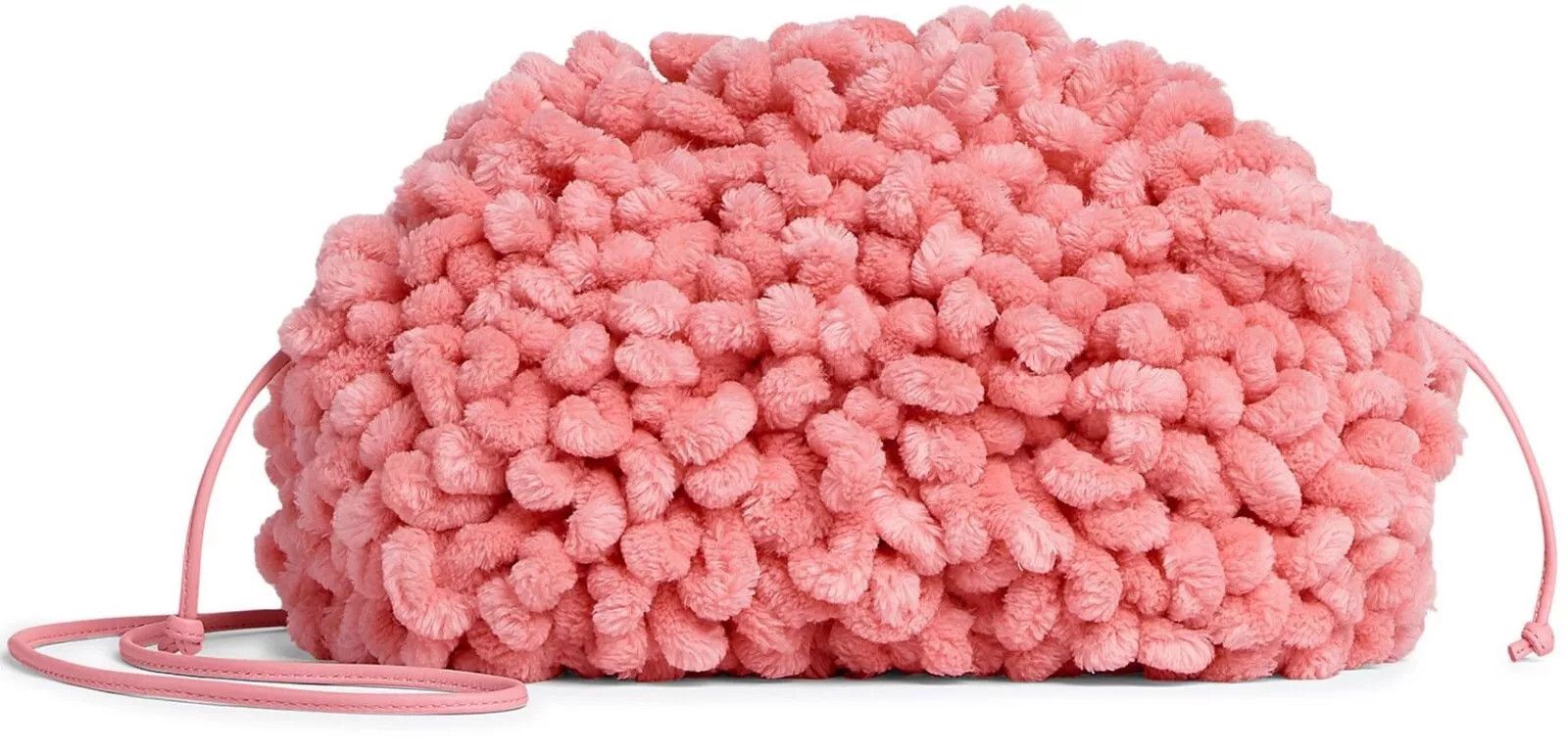 Bottega Veneta The Pouch Marshmallow Popsi Clutch