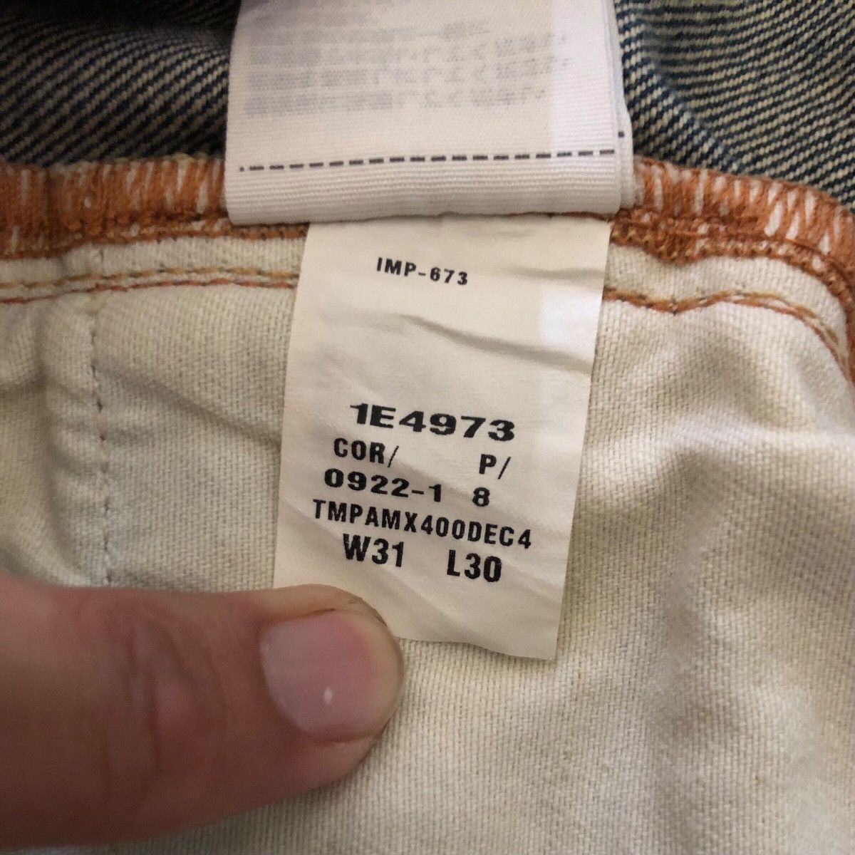 Abercrombie & Fitch Vintage Abercrombie and Fitch Distressed Womenswear Denim Size 33" - 25 Thumbnail