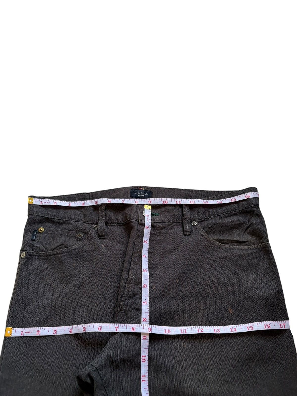 Paul Smith Vintage Paul Smith Button Fly Distressed Denim Pant Jeans Size US 34 / EU 50 - 11 Thumbnail