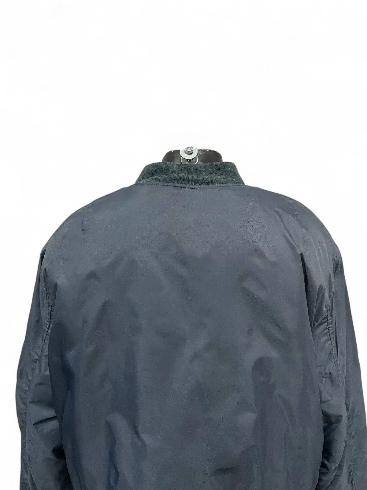 Alpha Industries Vintage Blue MA-1 Bomber Jacket Military Y2K Style Size US L / EU 52-54 / 3 - 8 Thumbnail