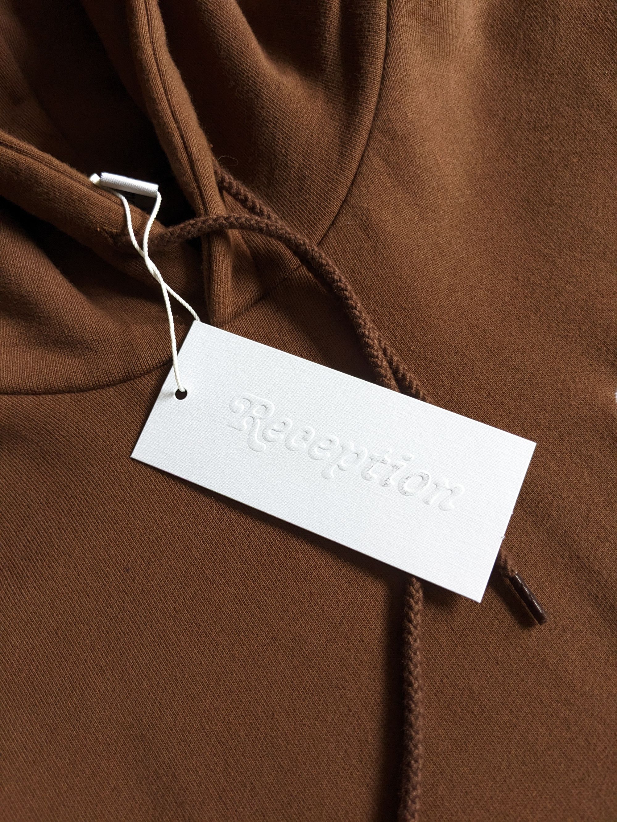 Other Reception Hooded Sweat Fleece Embroidered - chocolate brown Size US S / EU 44-46 / 1 - 3 Thumbnail