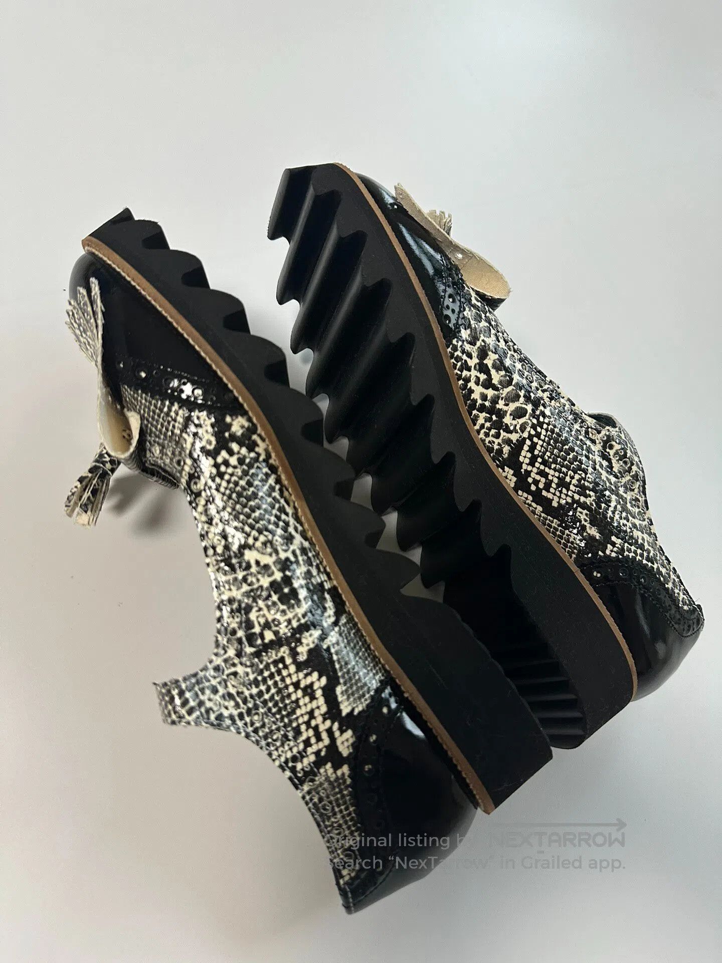 Comme des Garcons Comme des Garcons size23 Rie Kawakubo TRICOT Snake Pattern Size US 5.5 / IT 35.5 - 3 Thumbnail