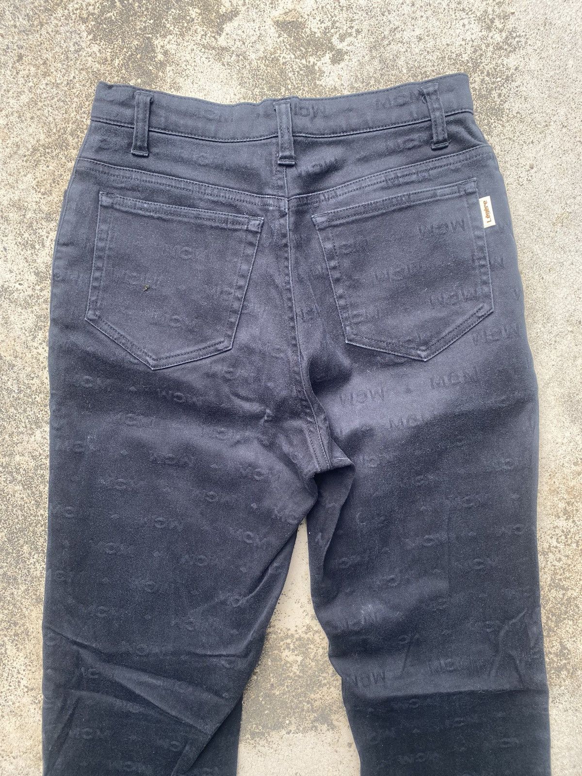 Designer × If Six Was Nine × MCM MCM Monogram Flare Stretchable Casual Pants Size US 26 / EU 42 - 15 Thumbnail