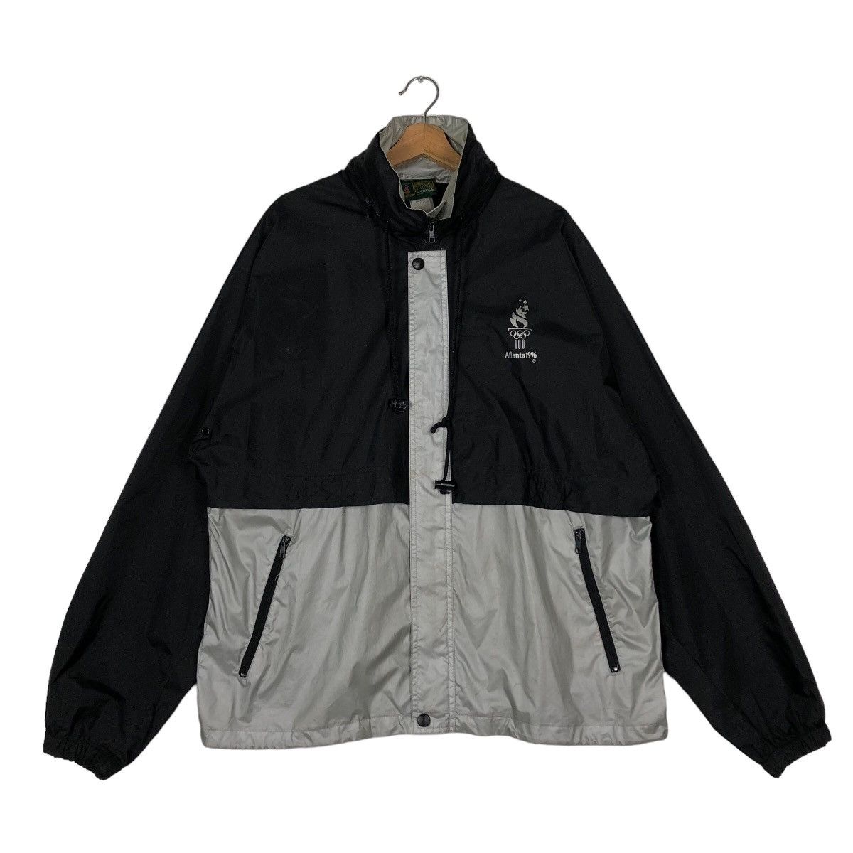 Japanese Brand 🔥Vintage Speedo Atlanta 1996 Olympic Big Logo Jacket Size US M / EU 48-50 / 2 - 1 Thumbnail