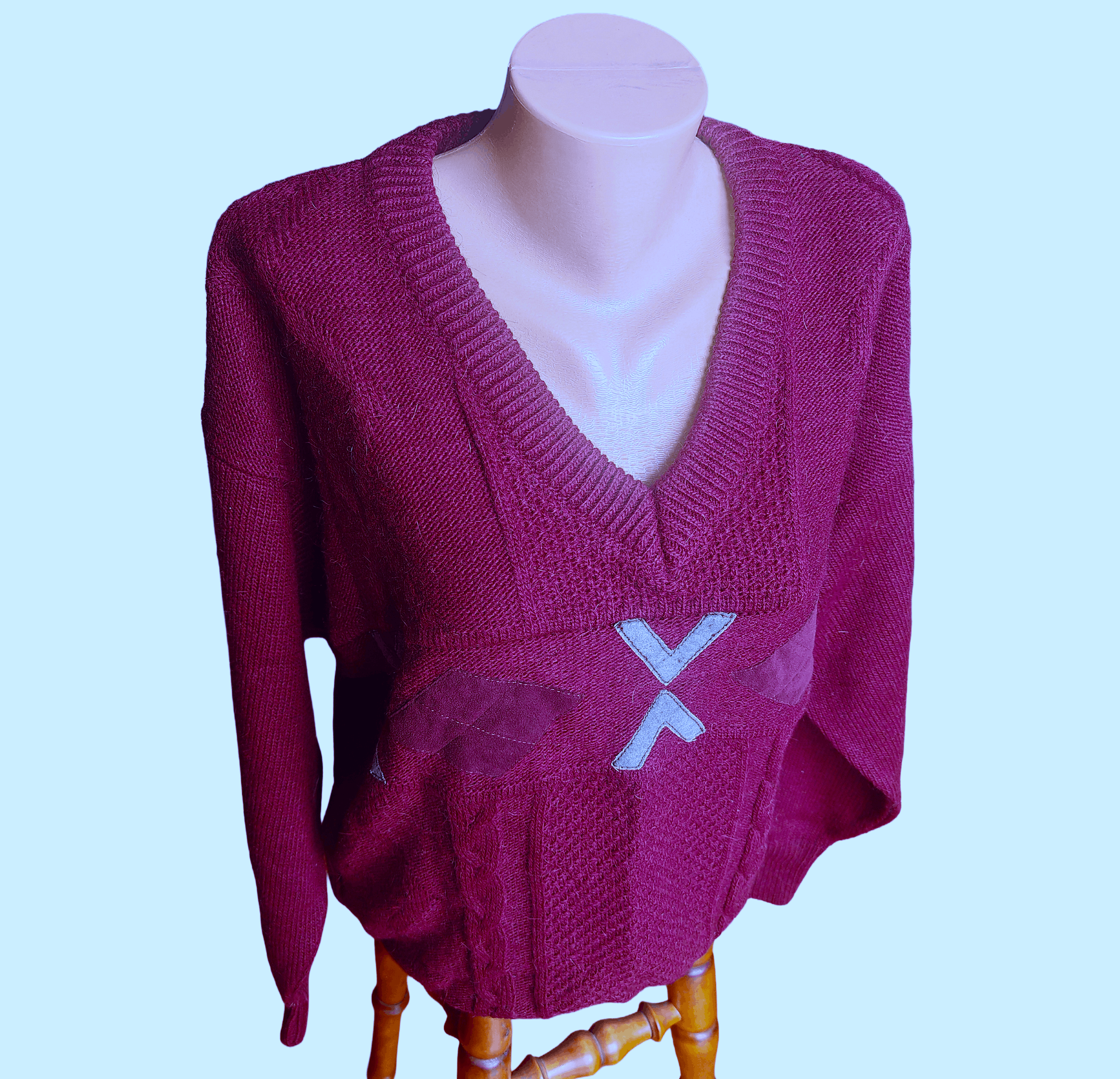 Other VTG Monte Carlo Men's Burgundy Pullover Sweater Size US M / EU 48-50 / 2 - 6 Thumbnail