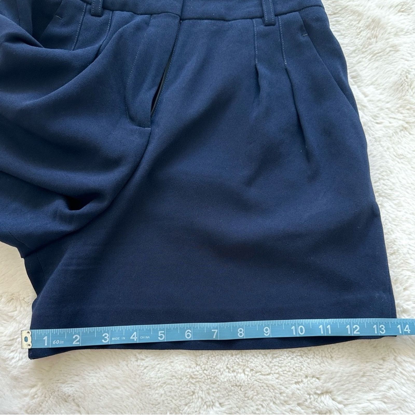 Maje MAJE women navy shorts size 34 EU Size 25" / US 0 / IT 36 - 7 Thumbnail