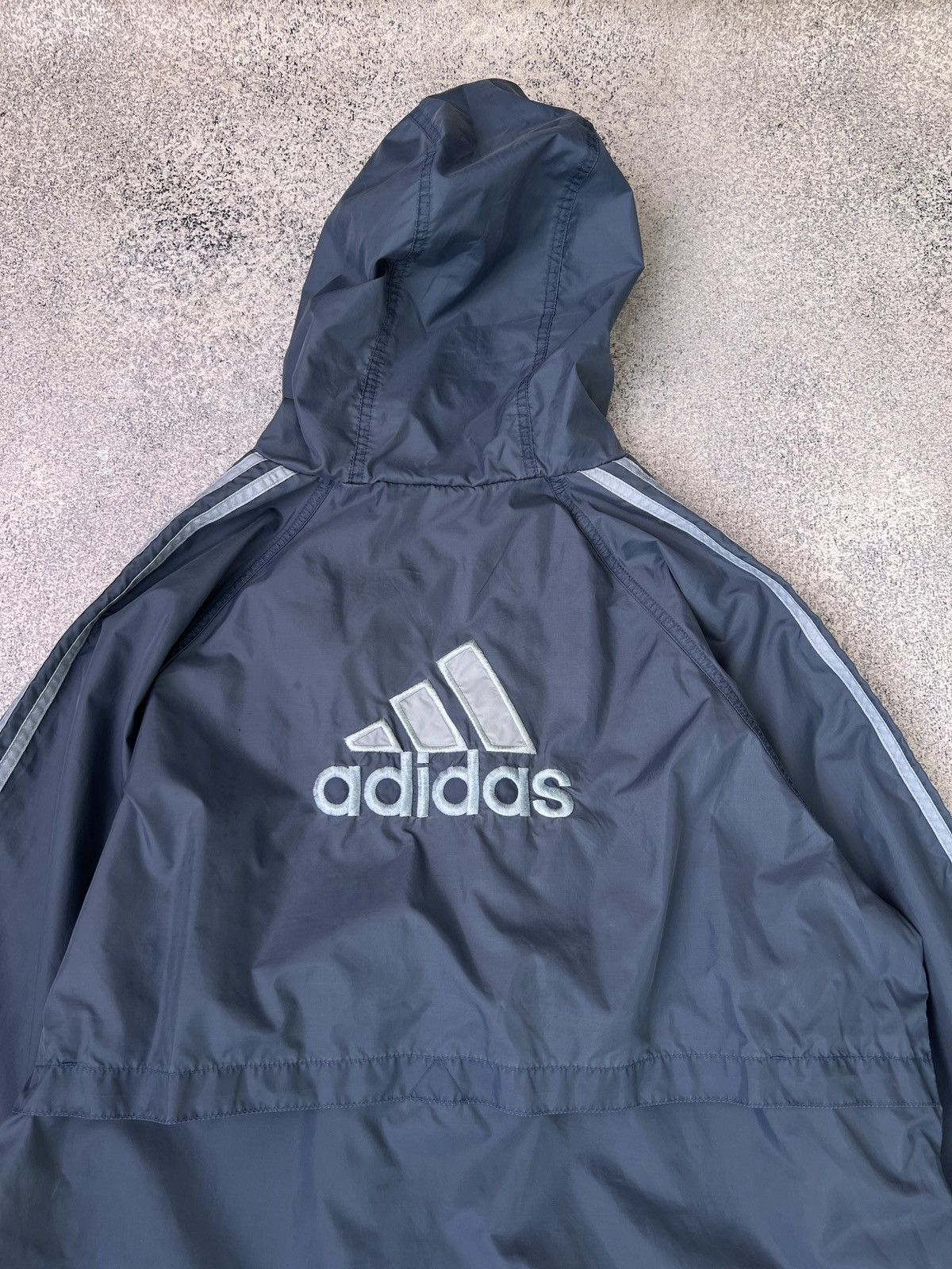 Adidas × Vintage Vintage Adidas Streetwear 90s style blue jacket Size US M / EU 48-50 / 2 - 13 Thumbnail