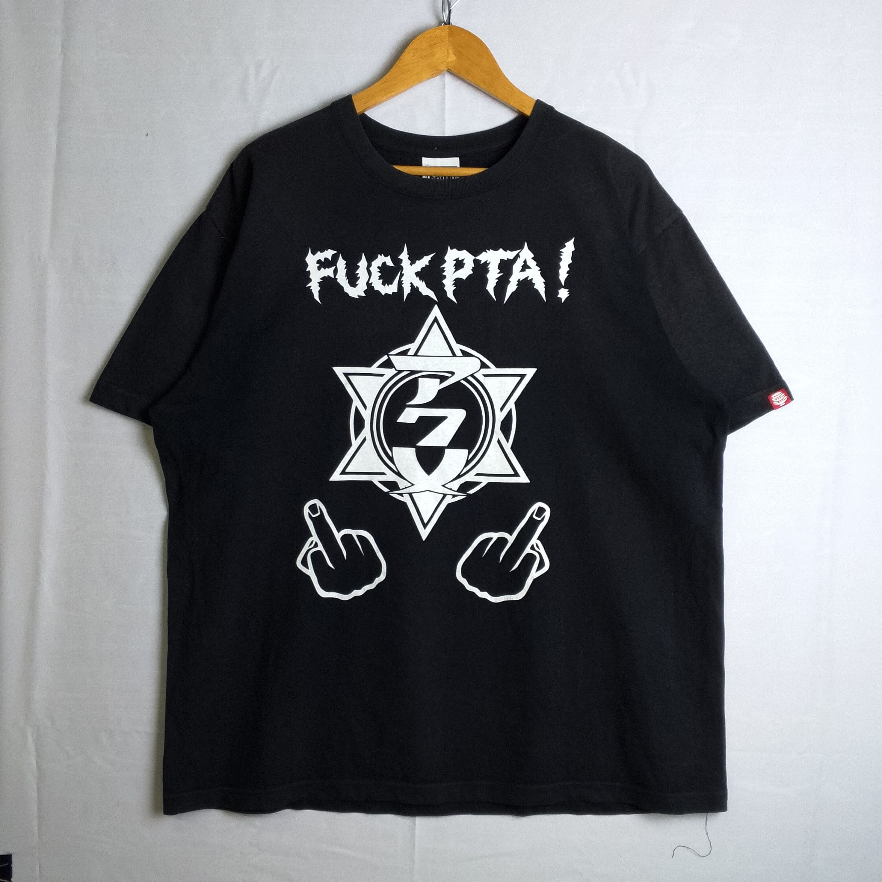 If Six Was Nine Punk Drunkers Fuck PTA Tee Size US XXL / EU 58 / 5 - 1 Thumbnail