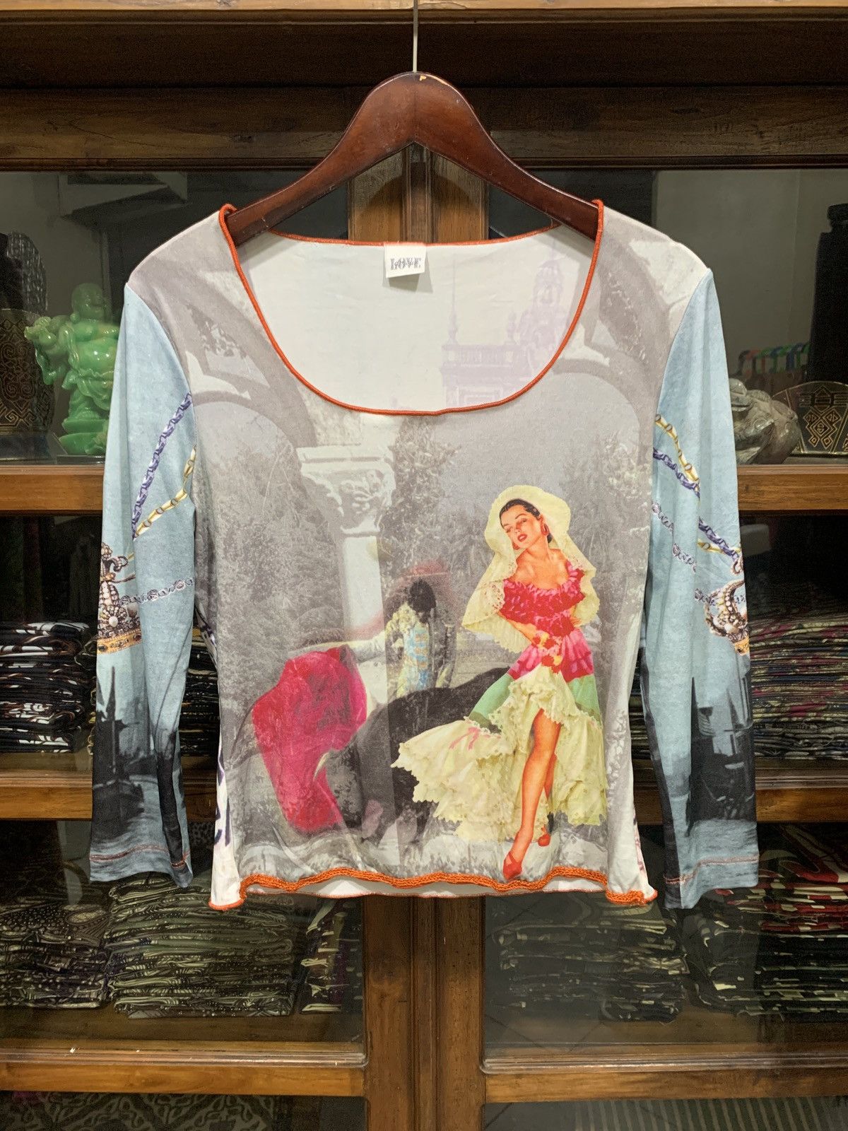 🔥SOLD🔥Vintage Graphic Long Sleeve by Love Armour Made in USA