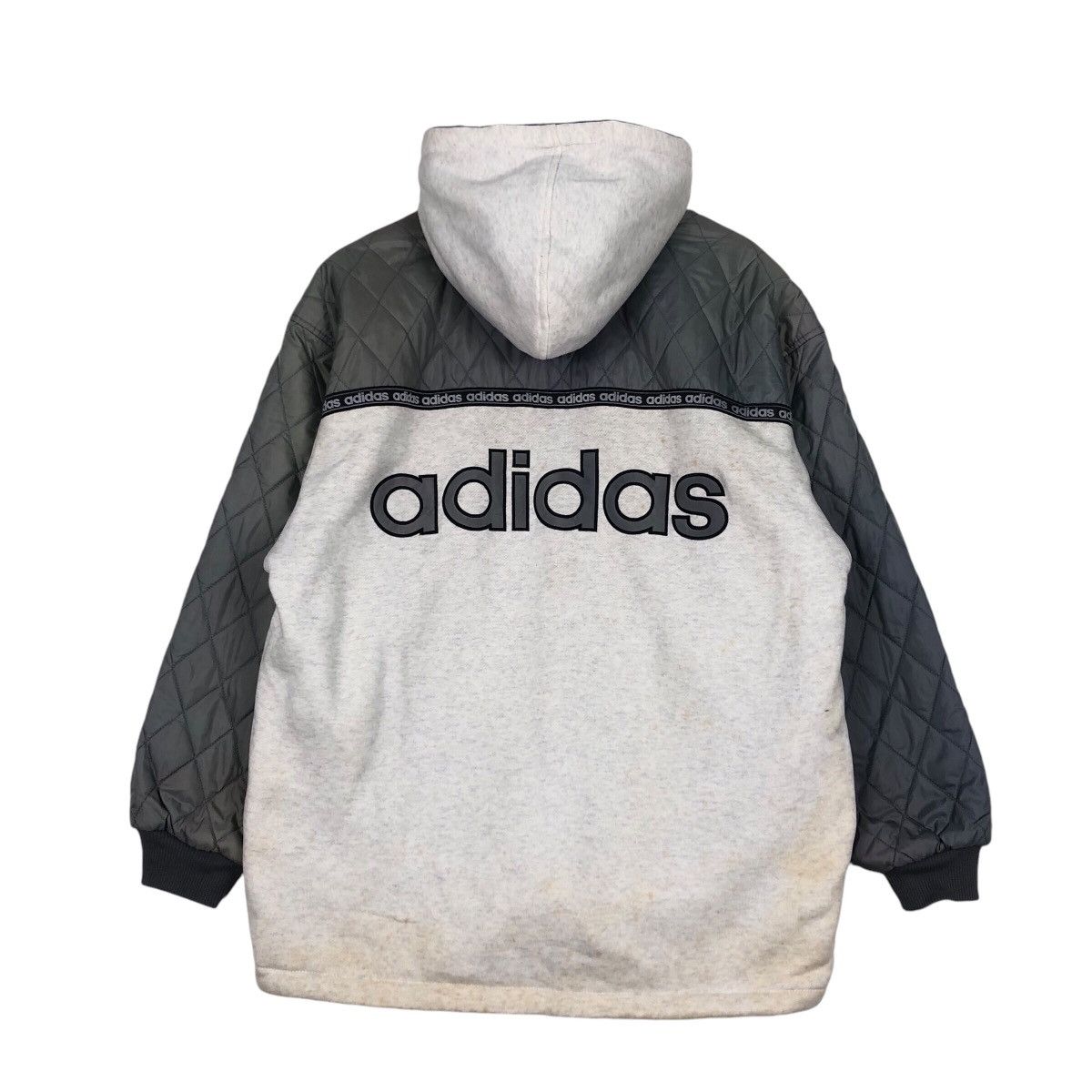 Adidas × Japanese Brand × Vintage Adidas Vintage Jacket Big Logo Rare Design Large #A1 Size US L / EU 52-54 / 3 - 7 Thumbnail