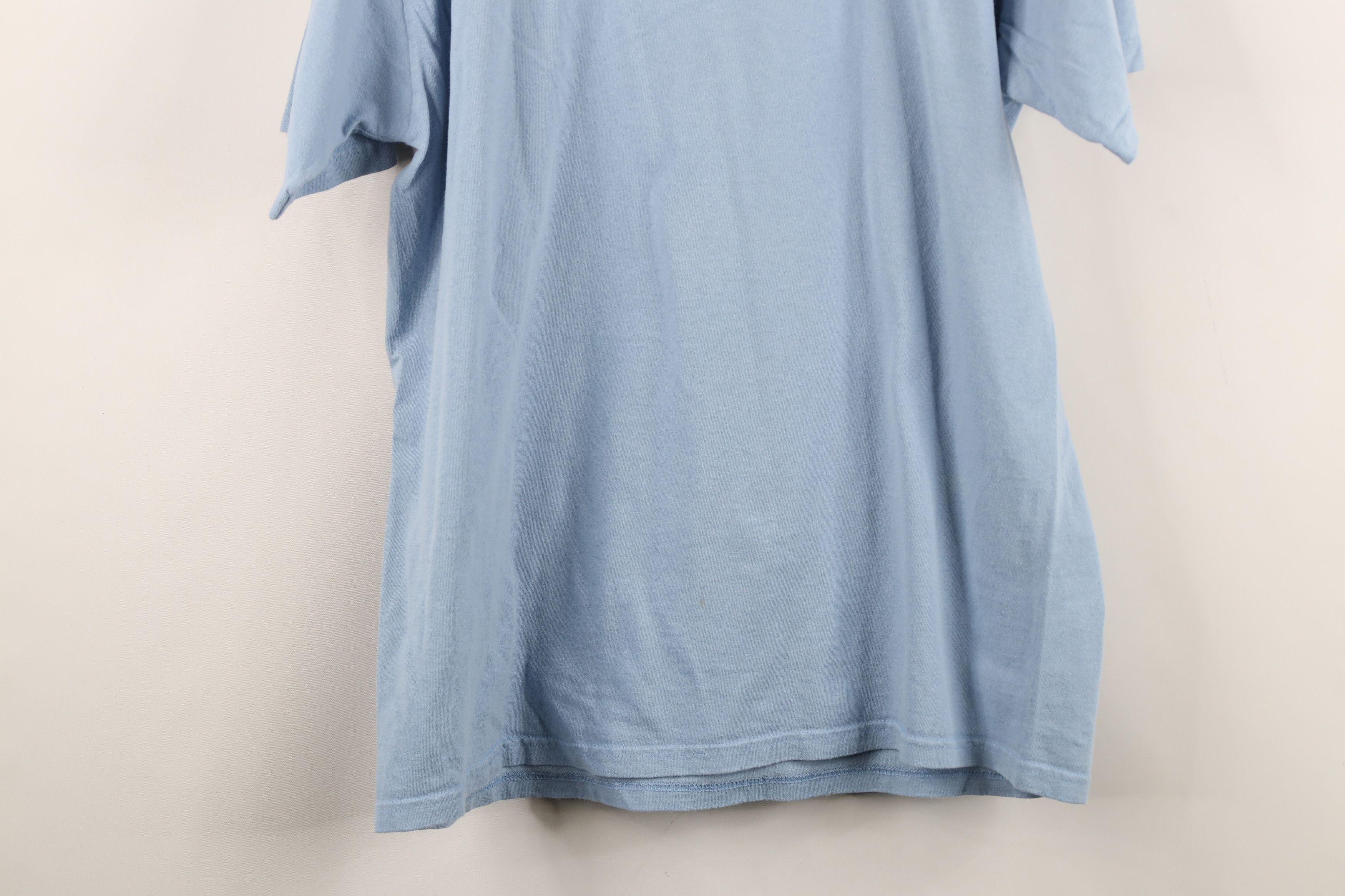 Vintage Vintage 90s Cape Coral Manatee Short Sleeve T-Shirt Blue Size US L / EU 52-54 / 3 - 14 Thumbnail