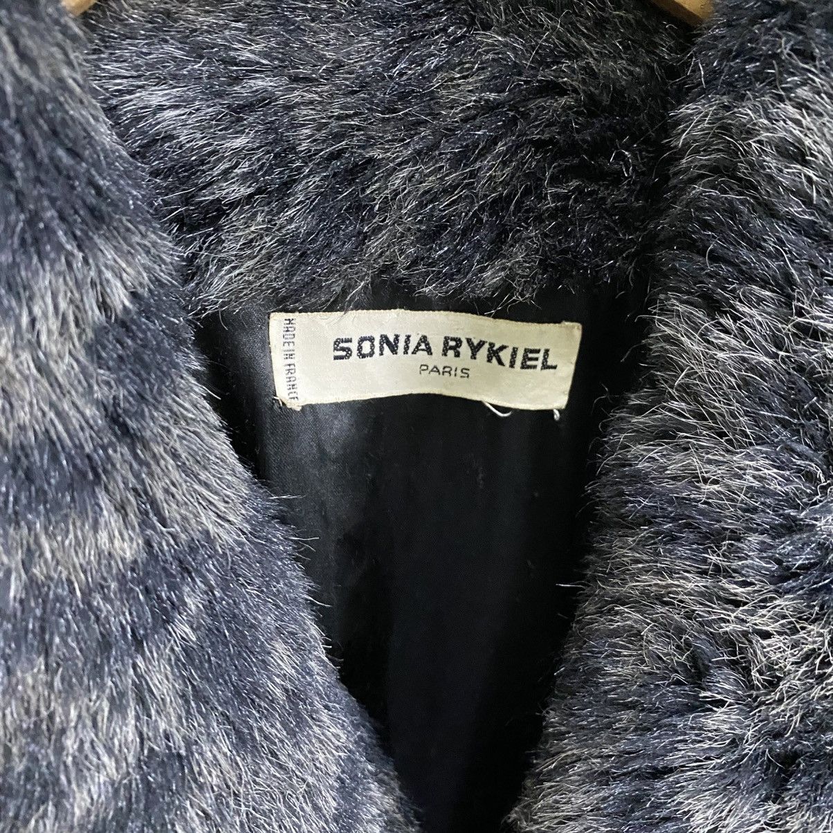 Designer Vintage Sonia Rykiel Paris Faux Fur oversize robe coat Size US L / EU 52-54 / 3 - 8 Thumbnail